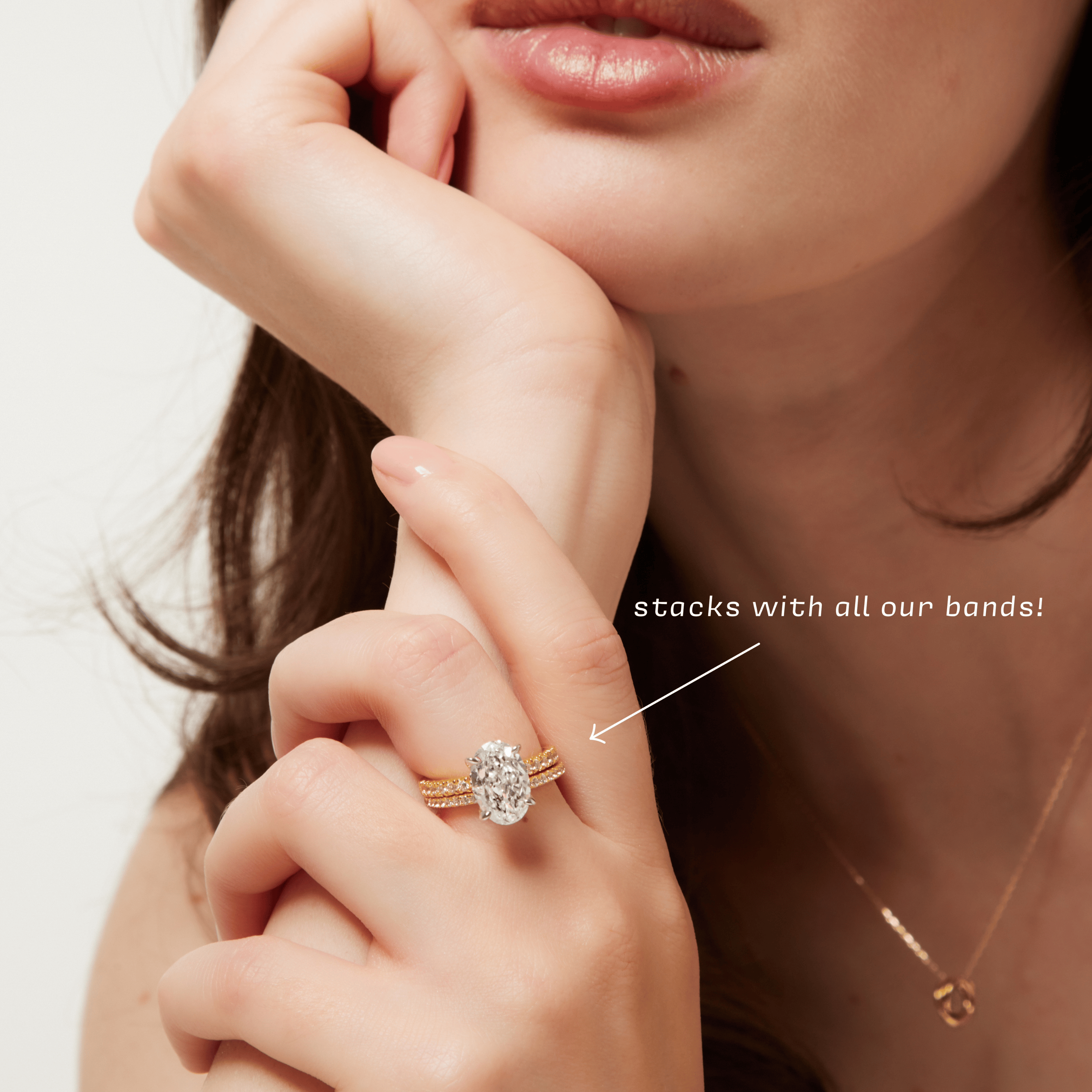 Promise Sparkle Oval Ring