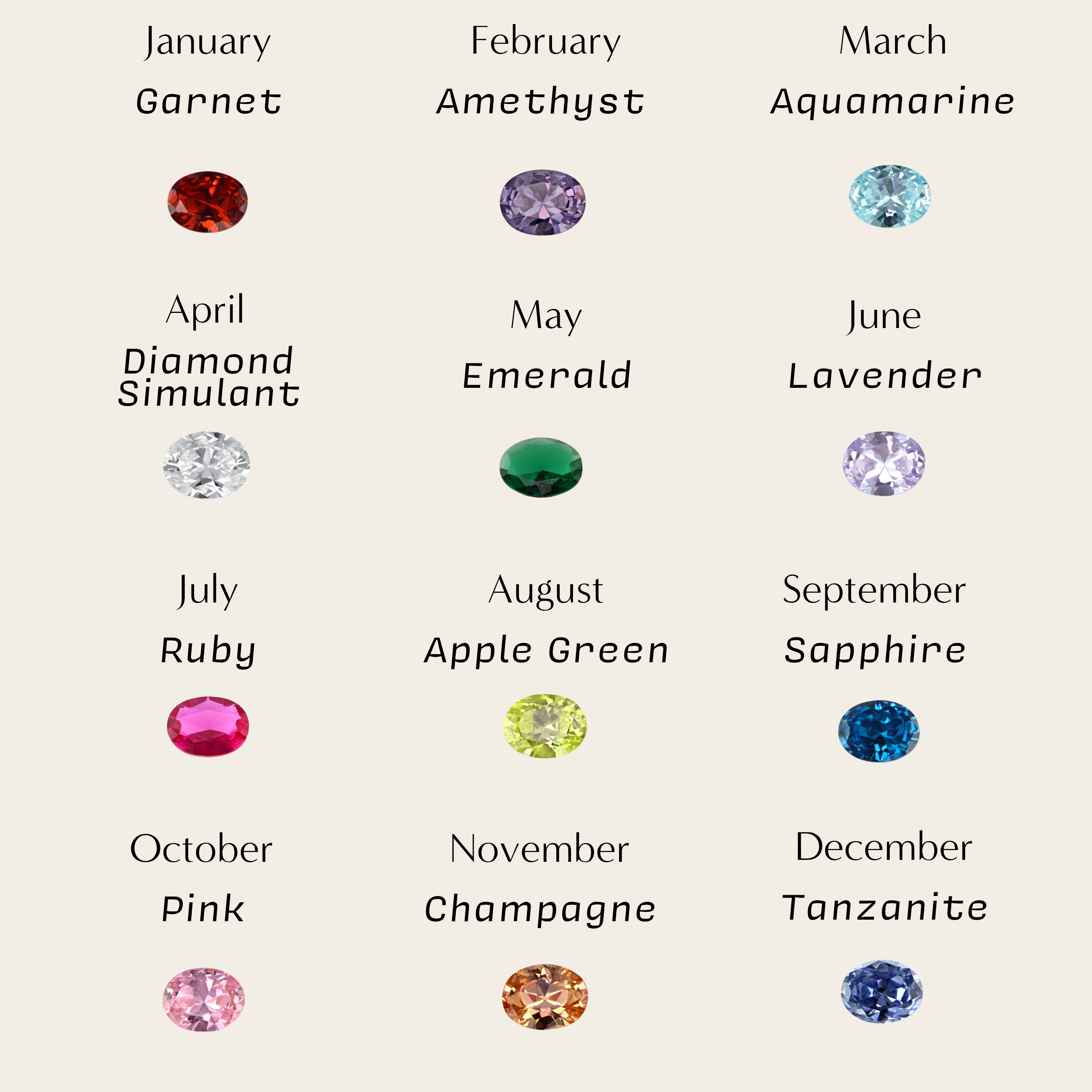 Promise Pave Birthstone Ring