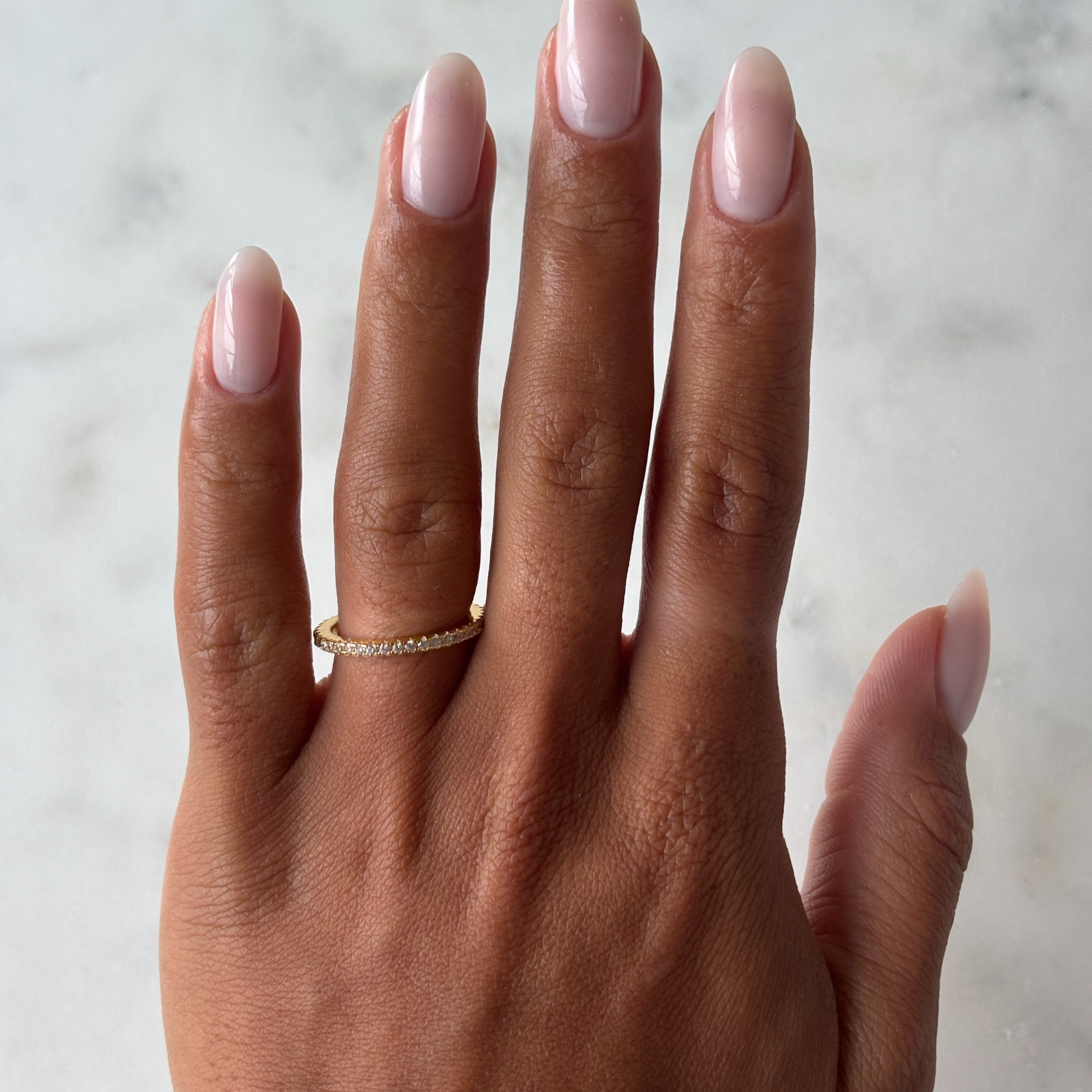 Full Pave Eternity Ring