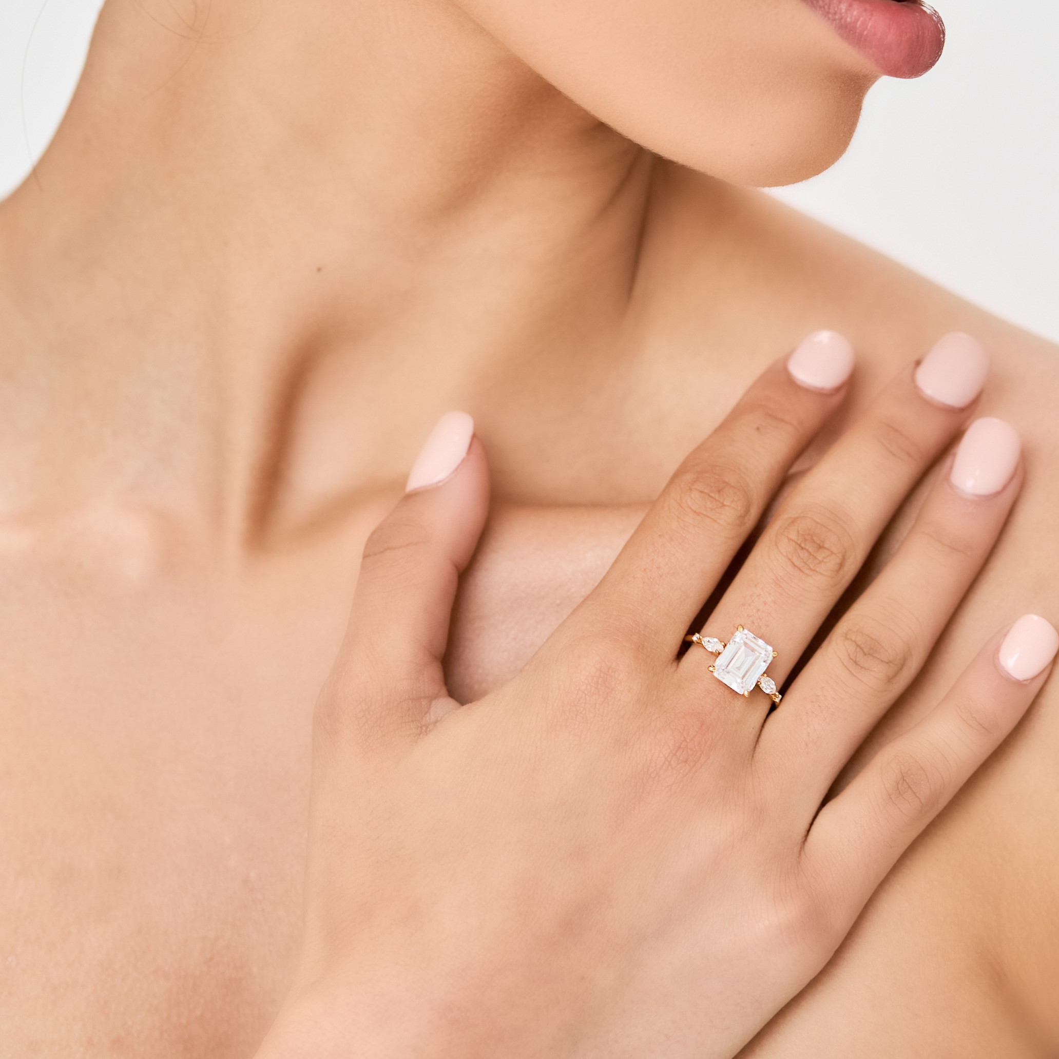 Promise Emerald Cut Ring