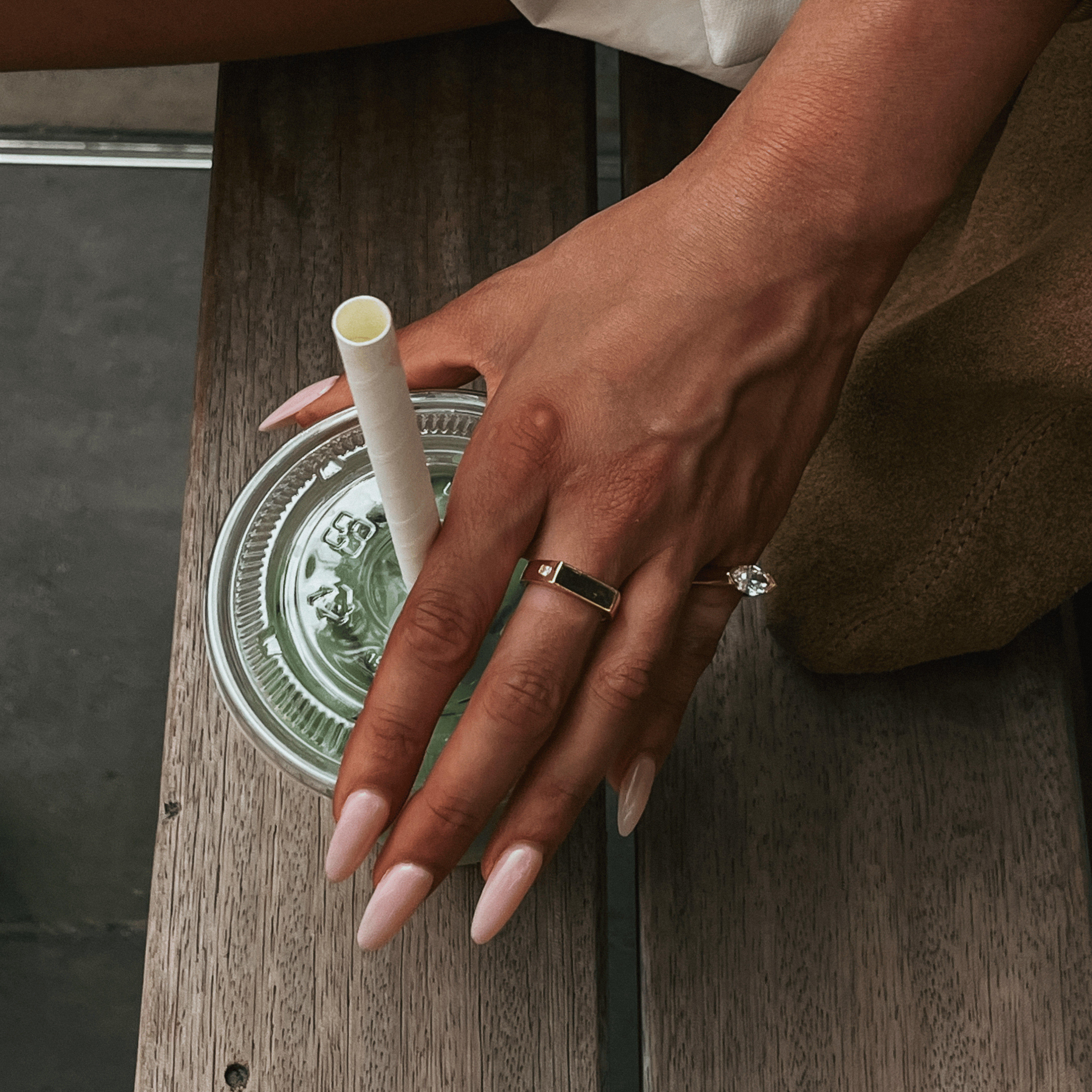 Unisex Signet Promise Ring