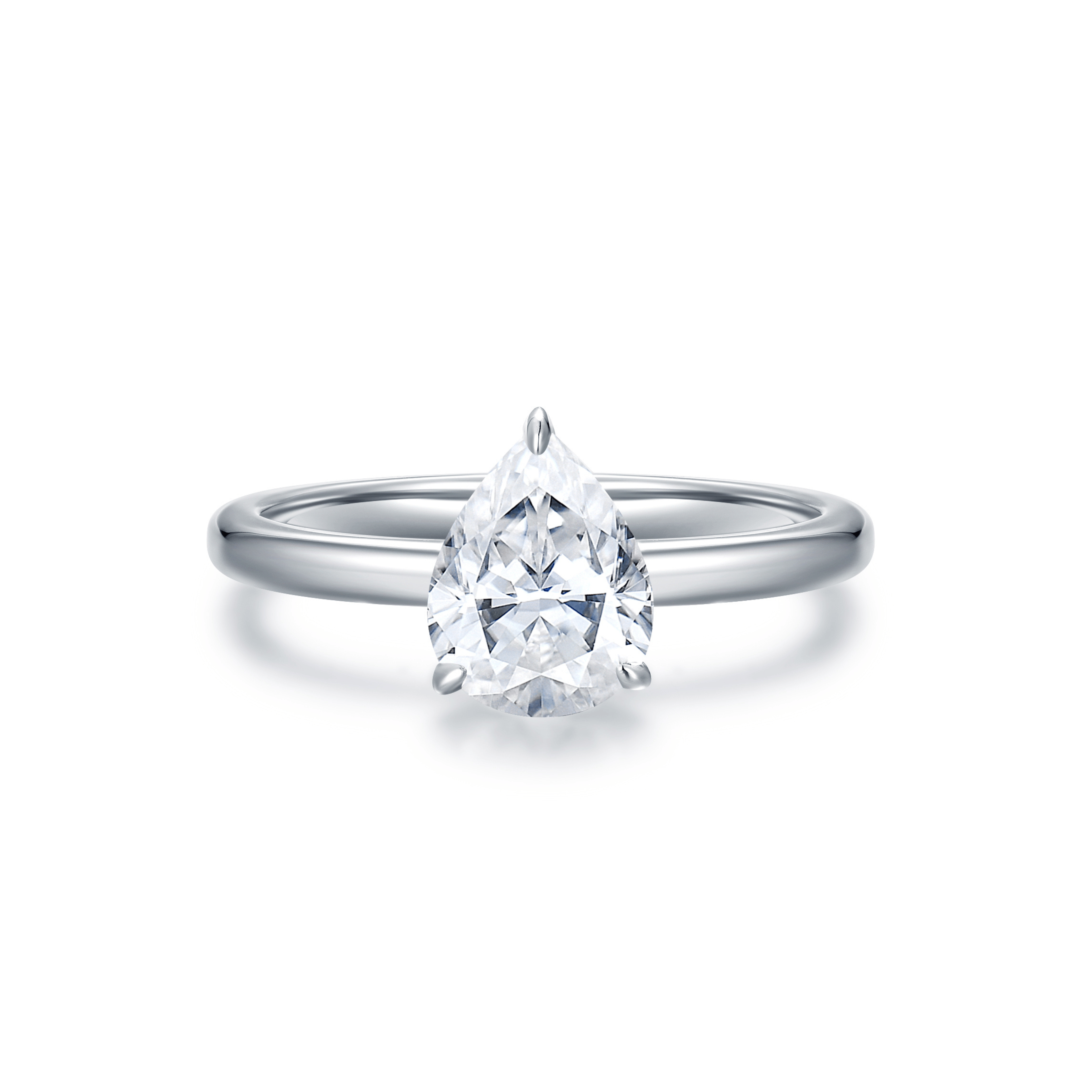 Promise Pear Cut Solitaire Ring