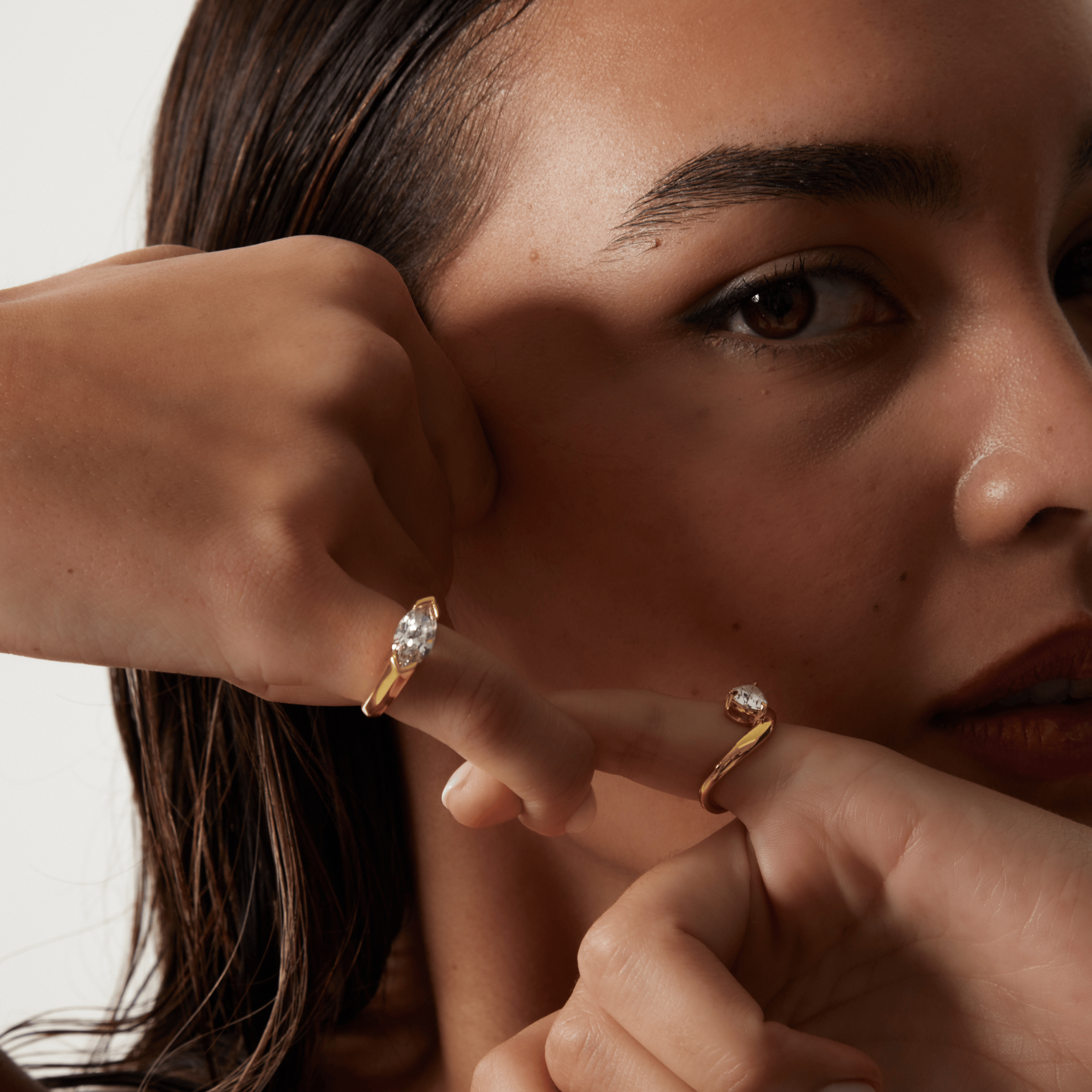 best friend promise rings for pinky ring