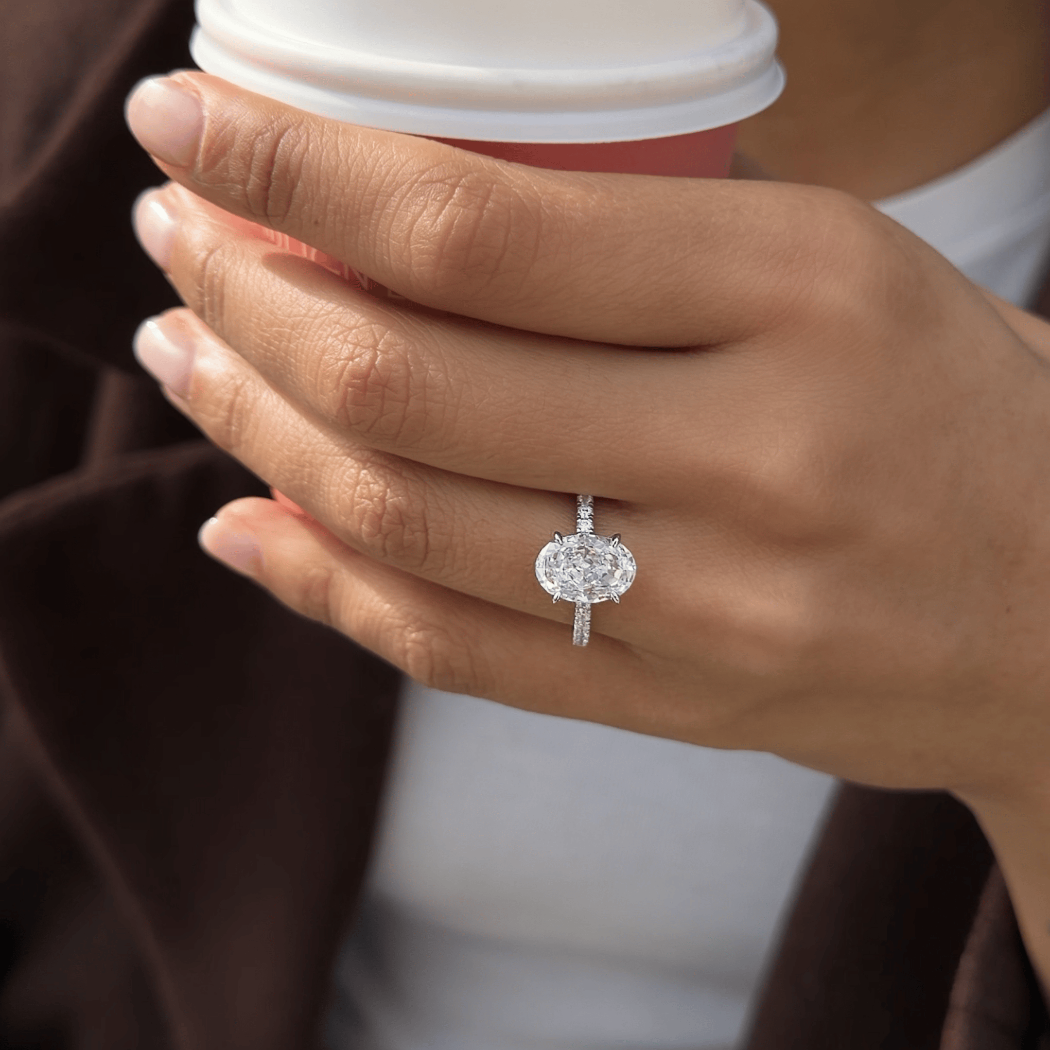 Promise Sparkle Oval Ring