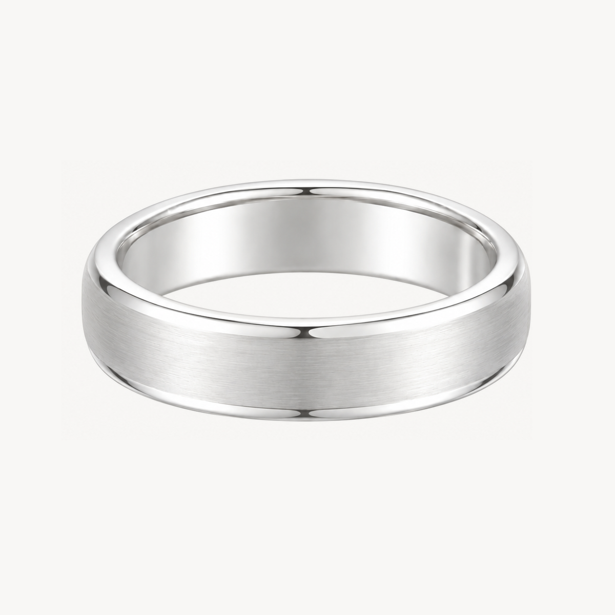 Mens Brushed Promise Ring