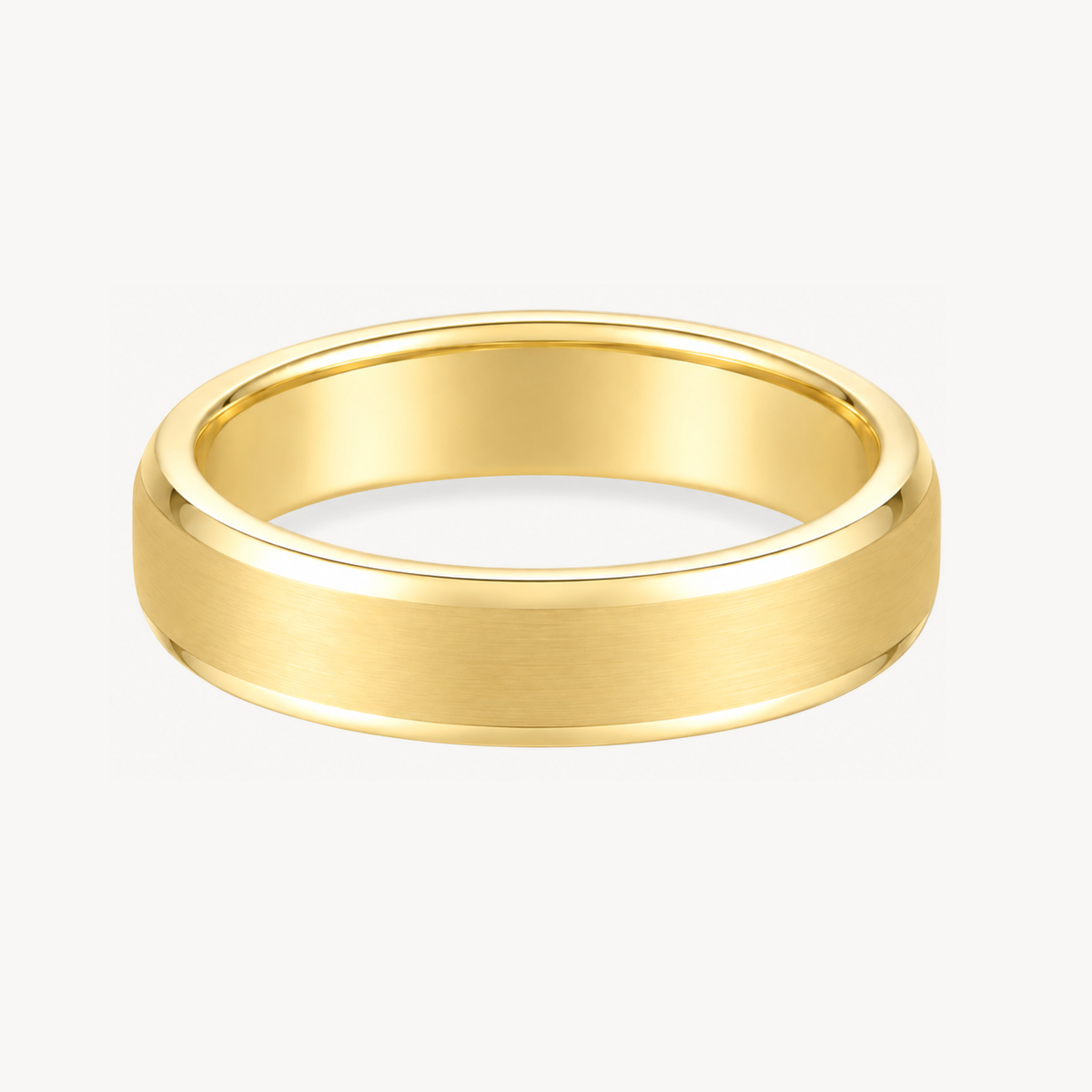 Mens Brushed Promise Ring