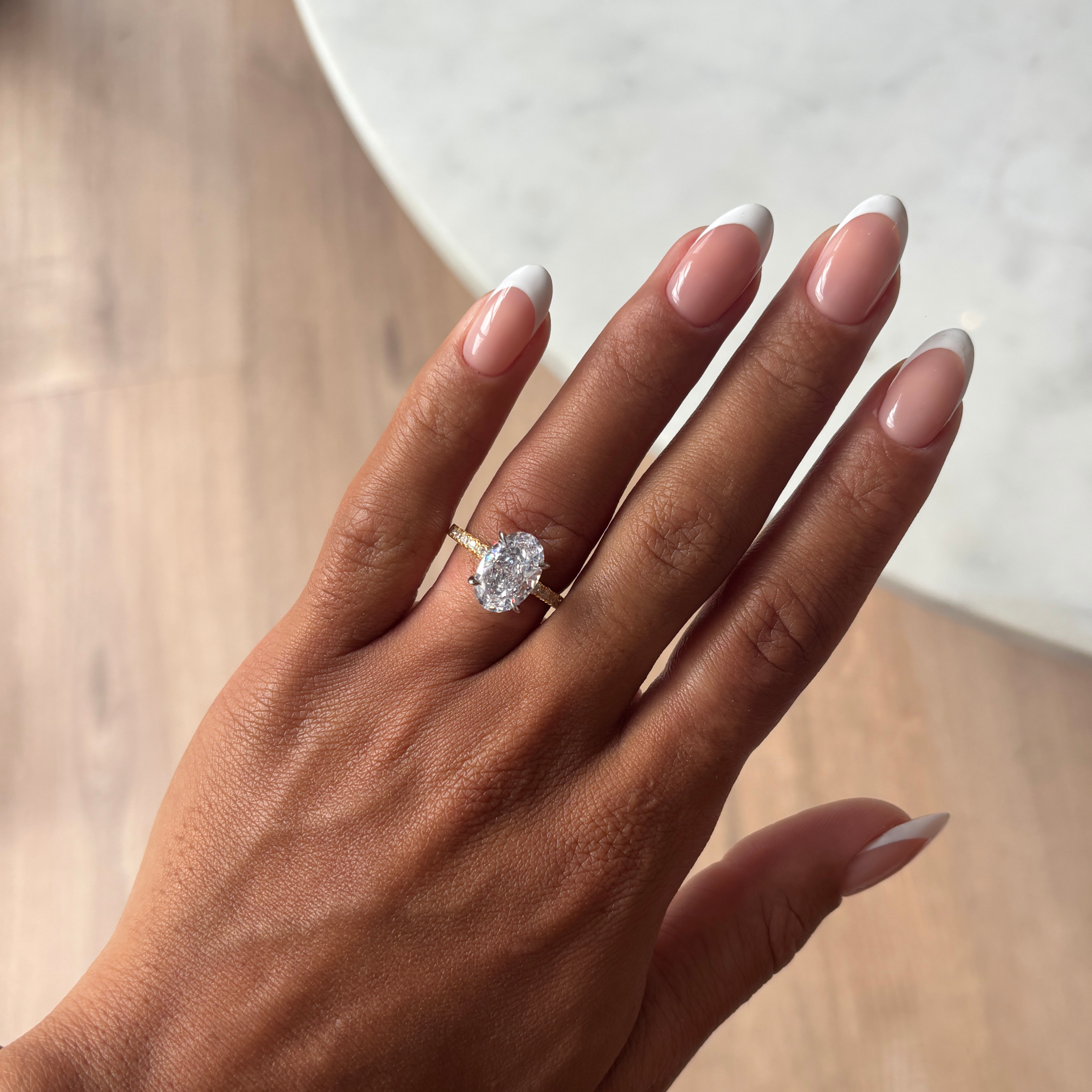 Promise Sparkle Oval Ring