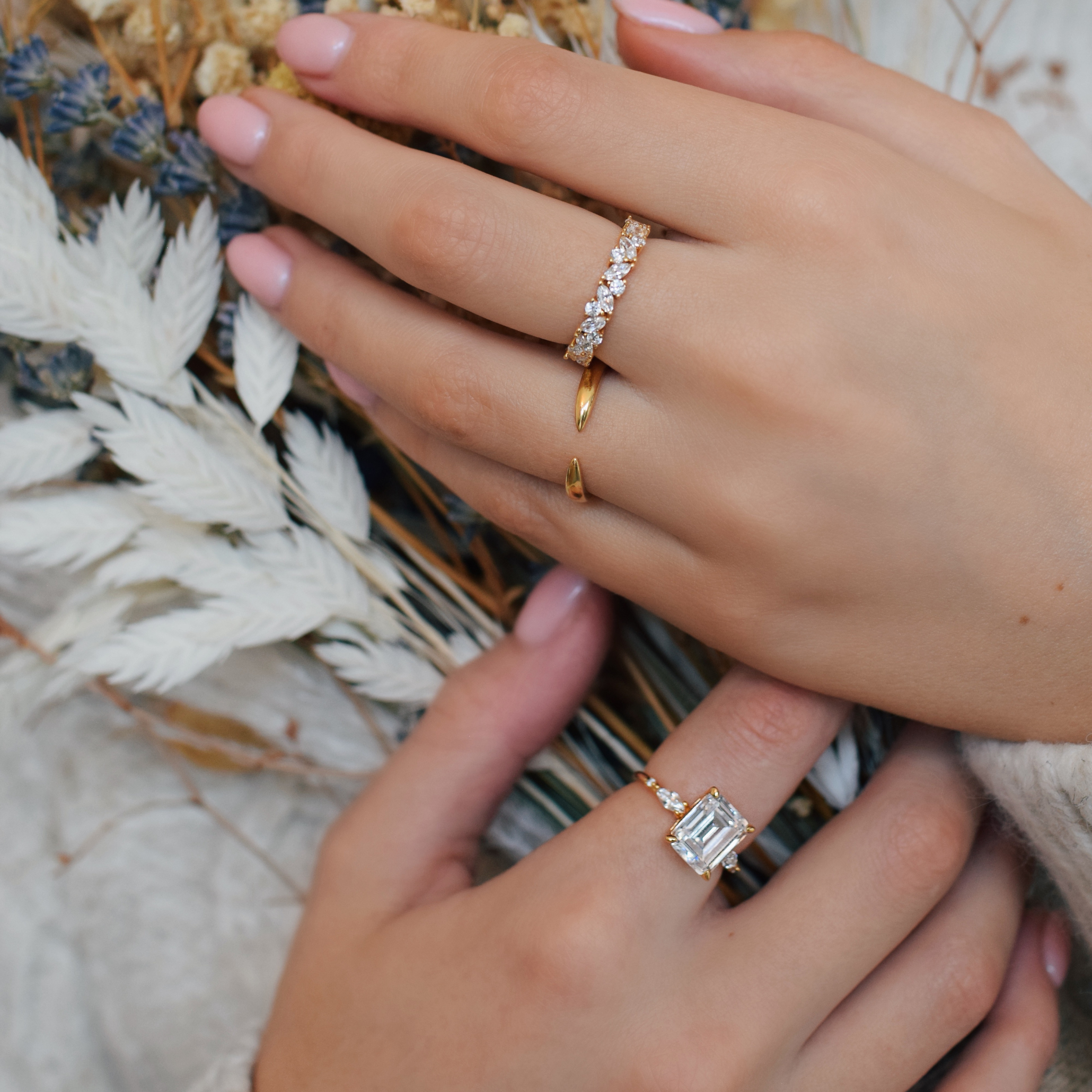 Promise Open Claw Ring