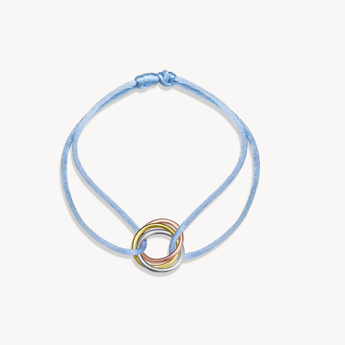 Promise Trinity Silk Cord Bracelet