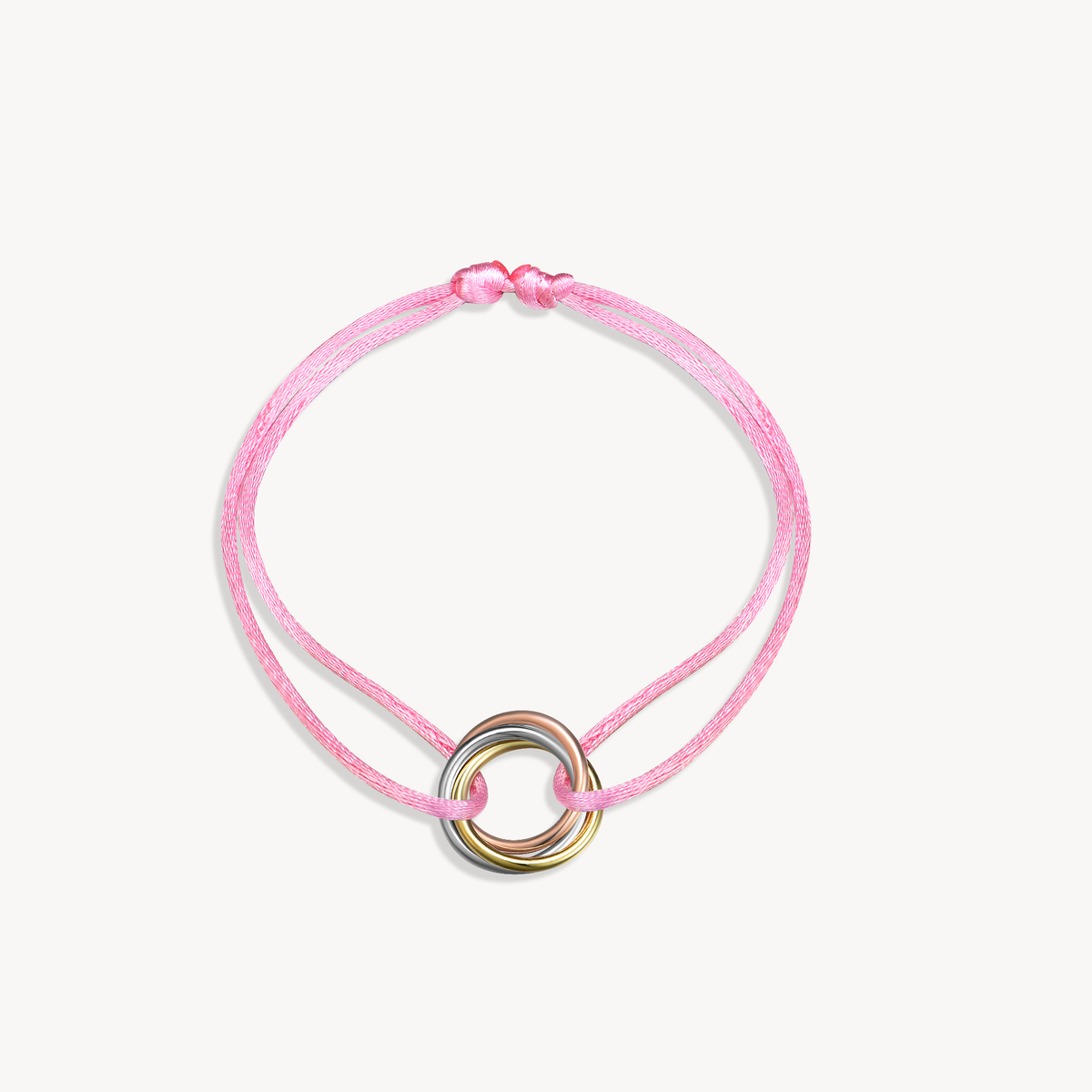 Promise Trinity Silk Cord Bracelet