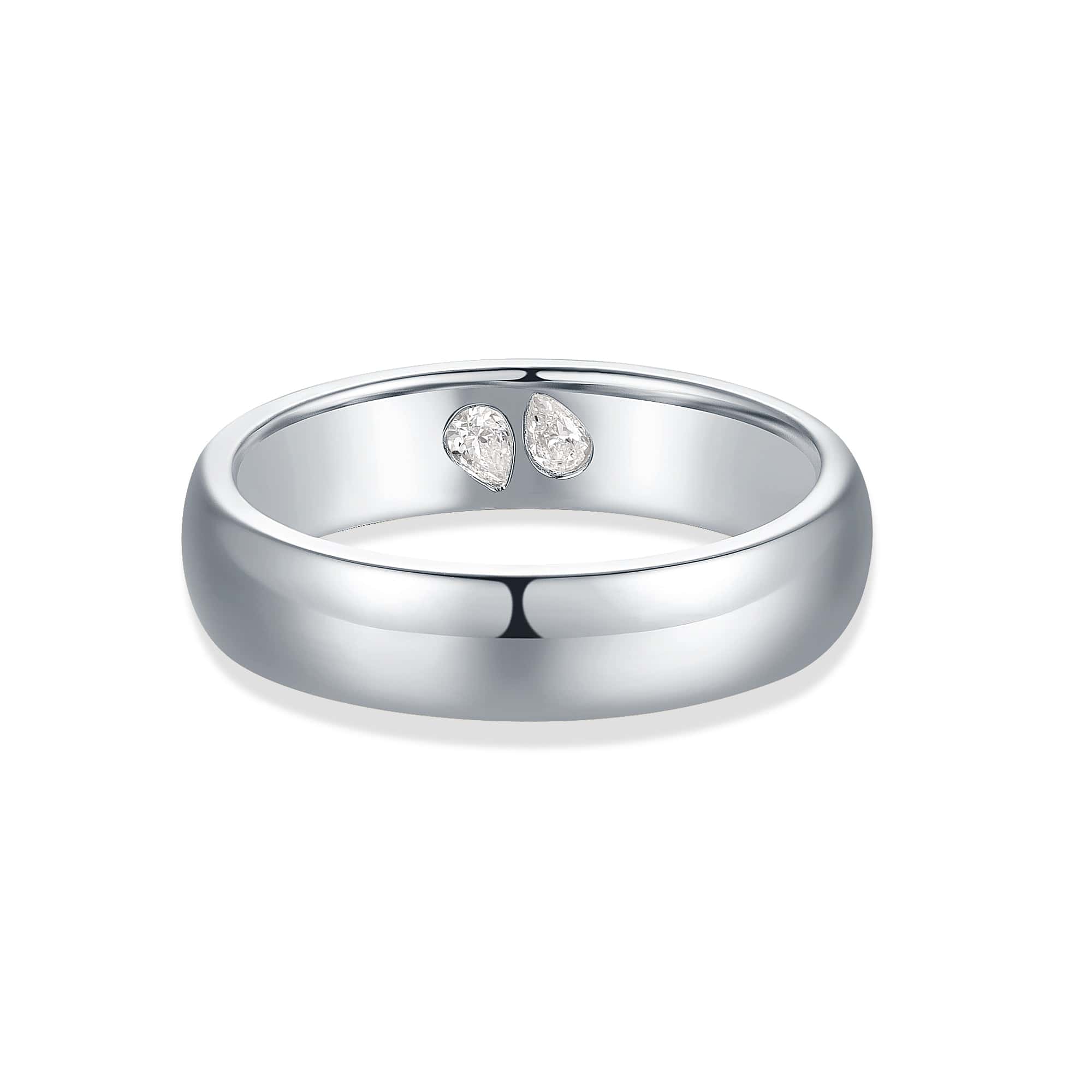 Mens Rounded Promise Ring