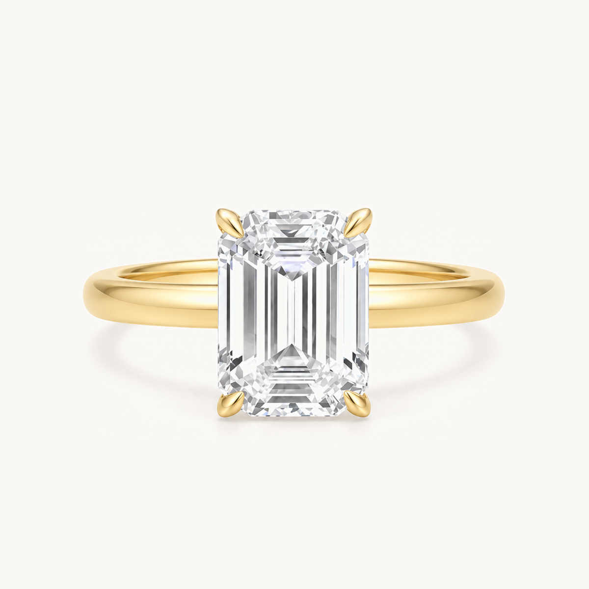 Promise Emerald Solitaire Ring