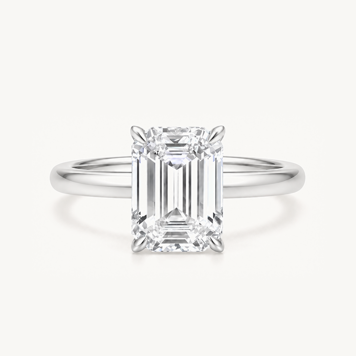 Promise Emerald Solitaire Ring