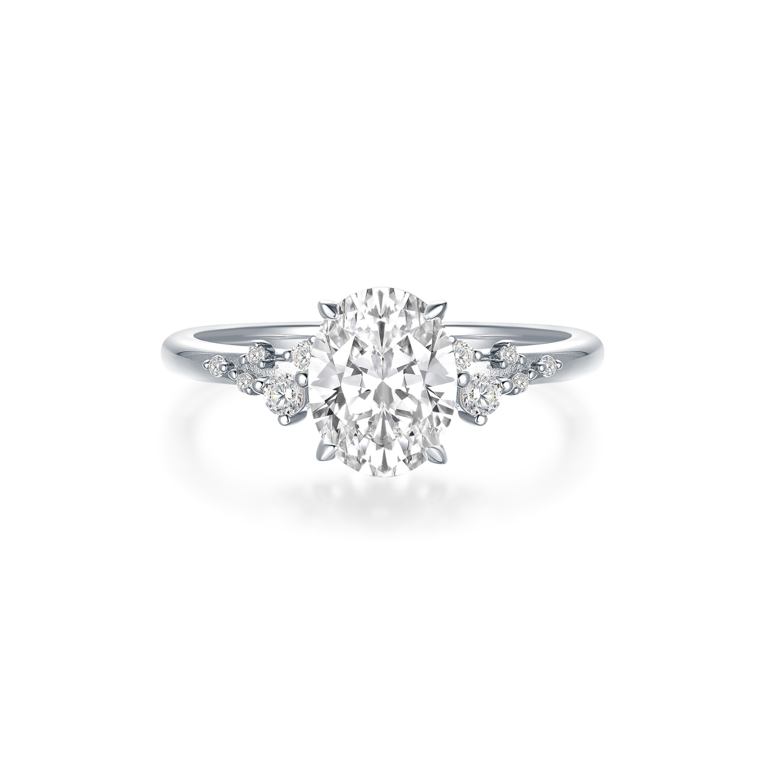 Promise Oval Cluster Ring