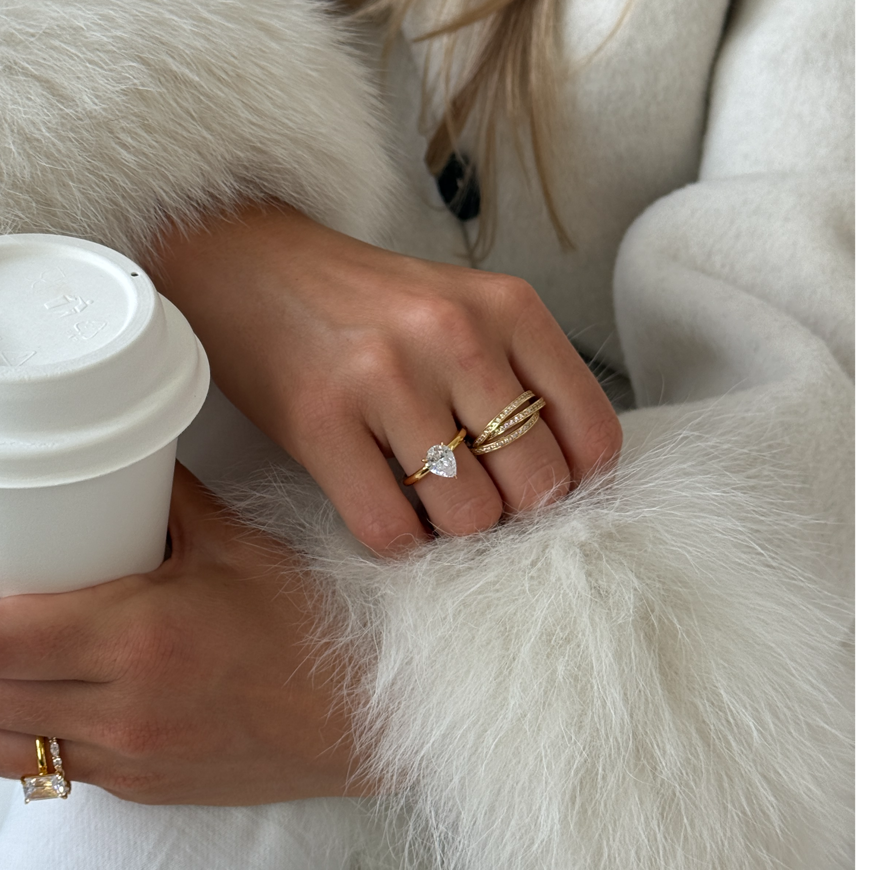 Promise Pear Cut Solitaire Ring