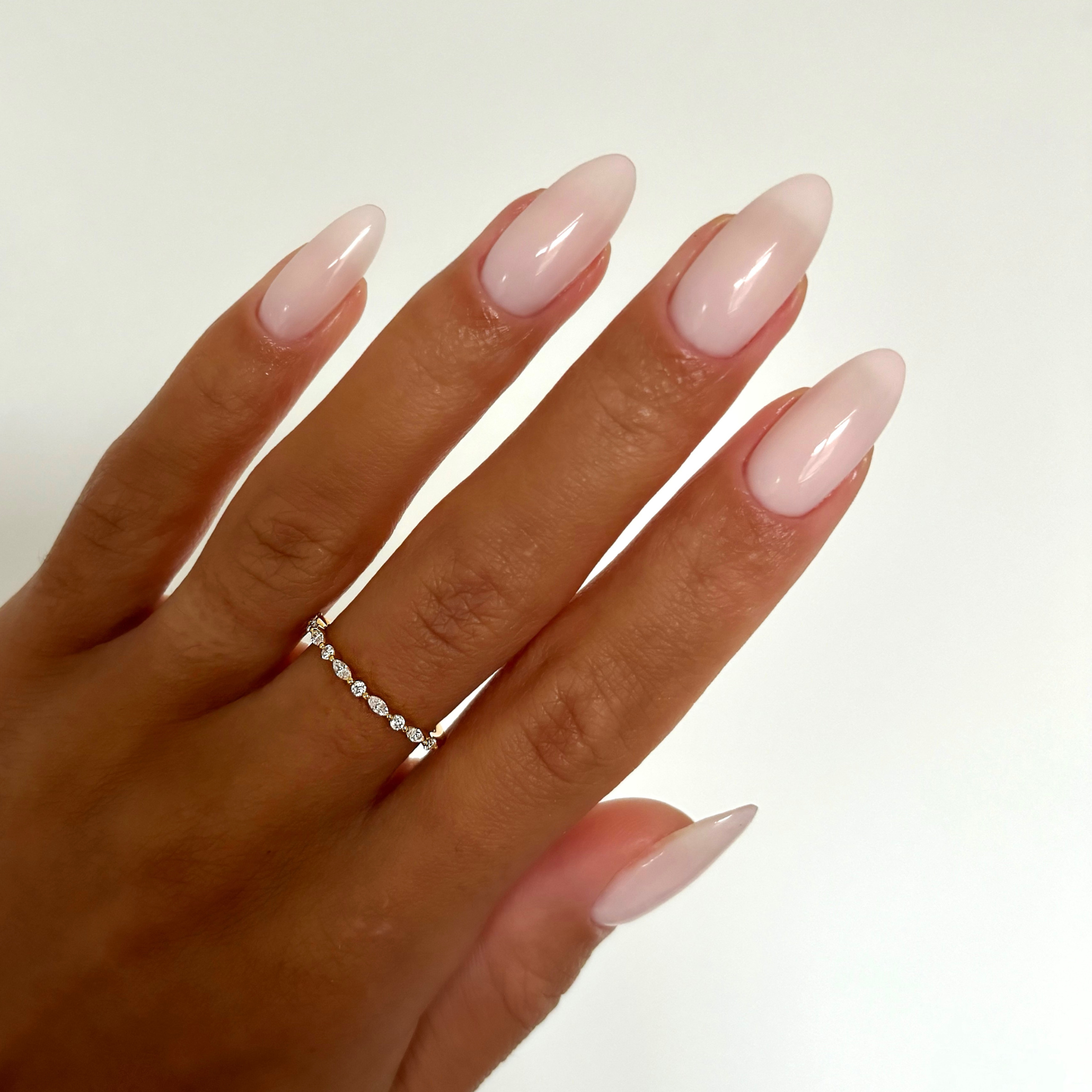 Thin gold stacking ring – affordable and meaningful promise band gift
