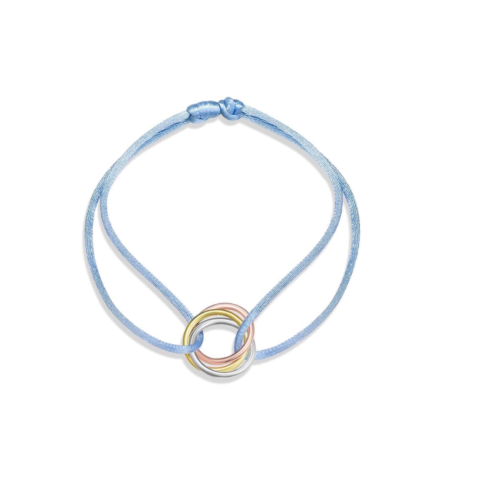 Promise Trinity Silk Cord Bracelet