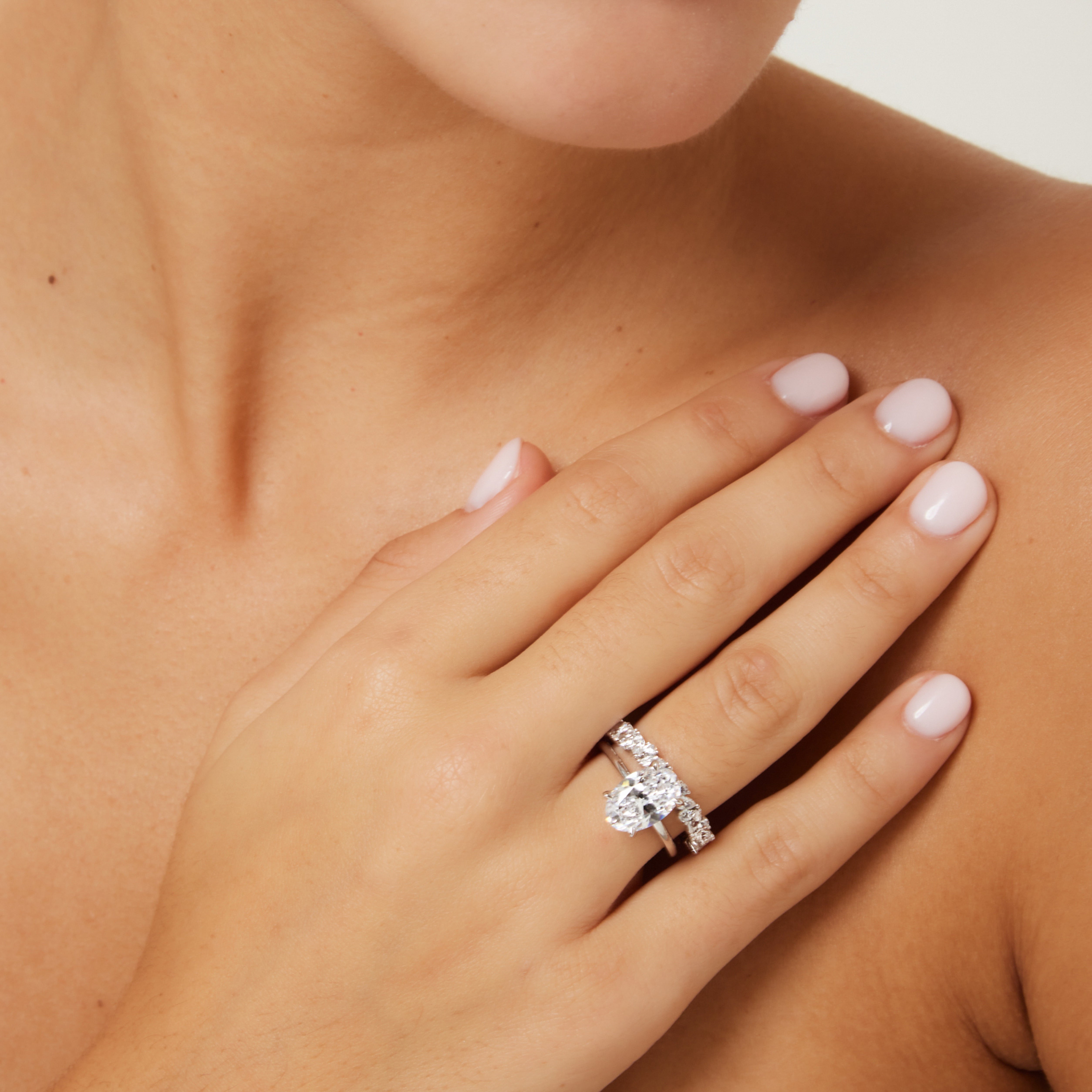 Sterling silver affordable wedding and engagement rings for her and couples