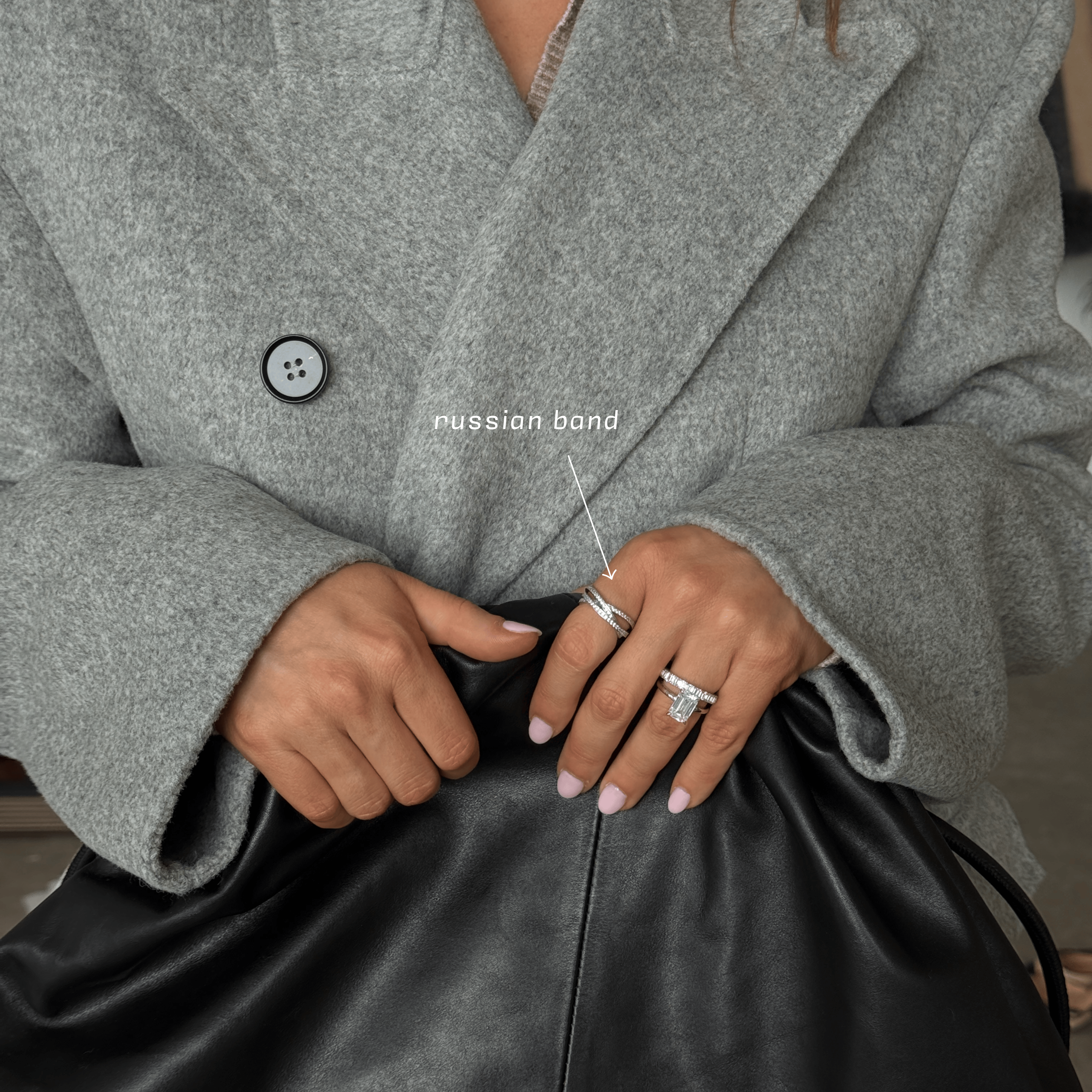 Interlocking Trinity Ring Band