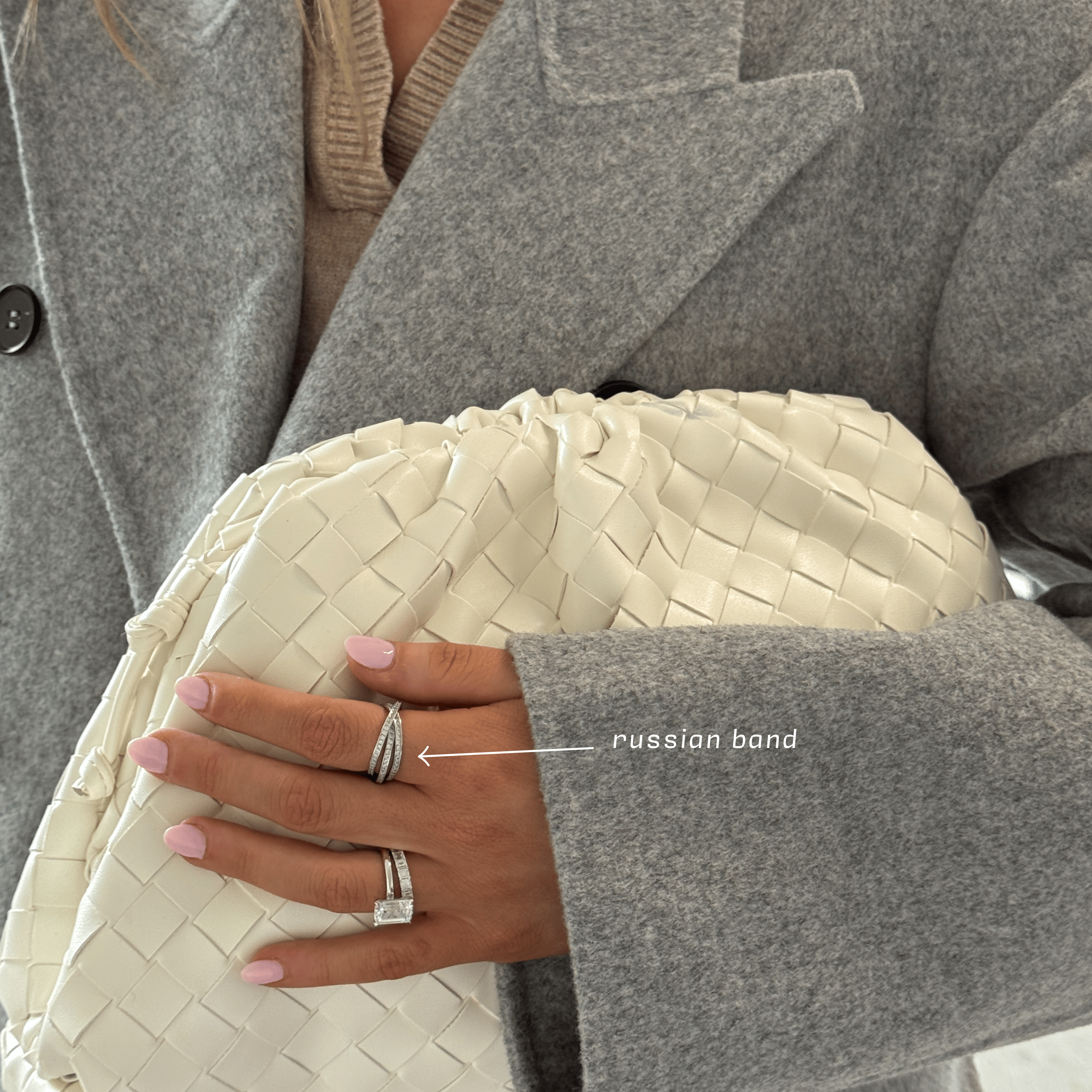 Interlocking Trinity Ring Band
