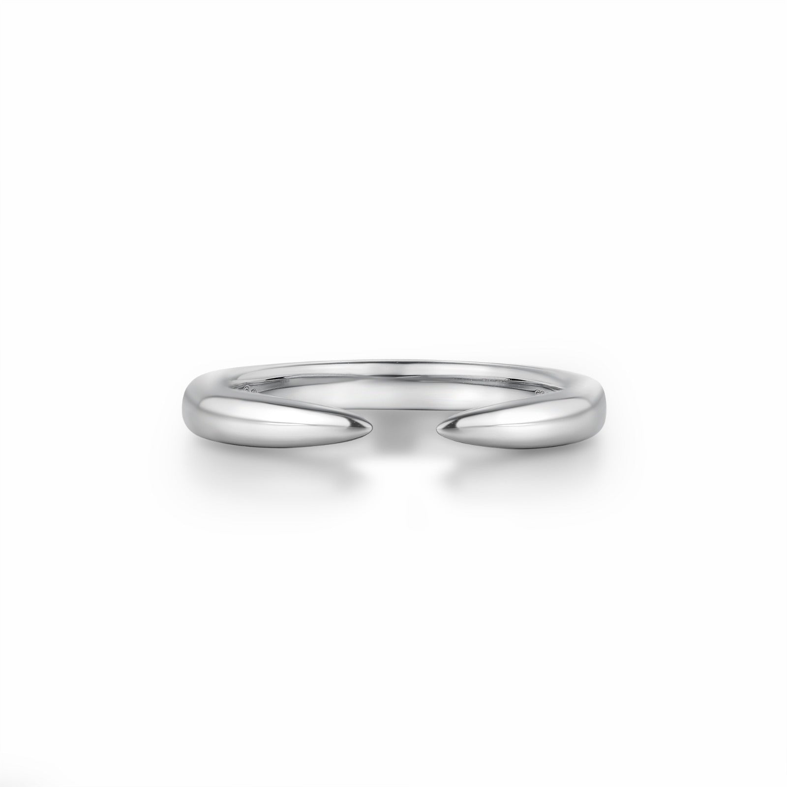 The Promise Ring Co. Open claw ring. In Sterling Silver.