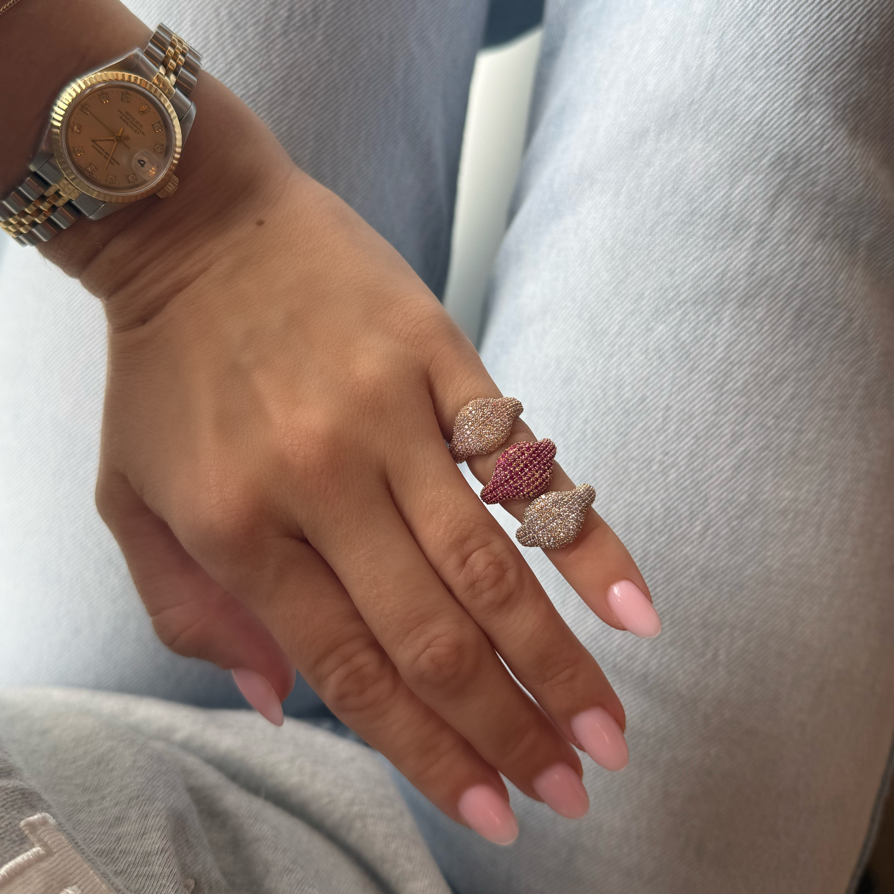 Pavé Pinky Promise Ring