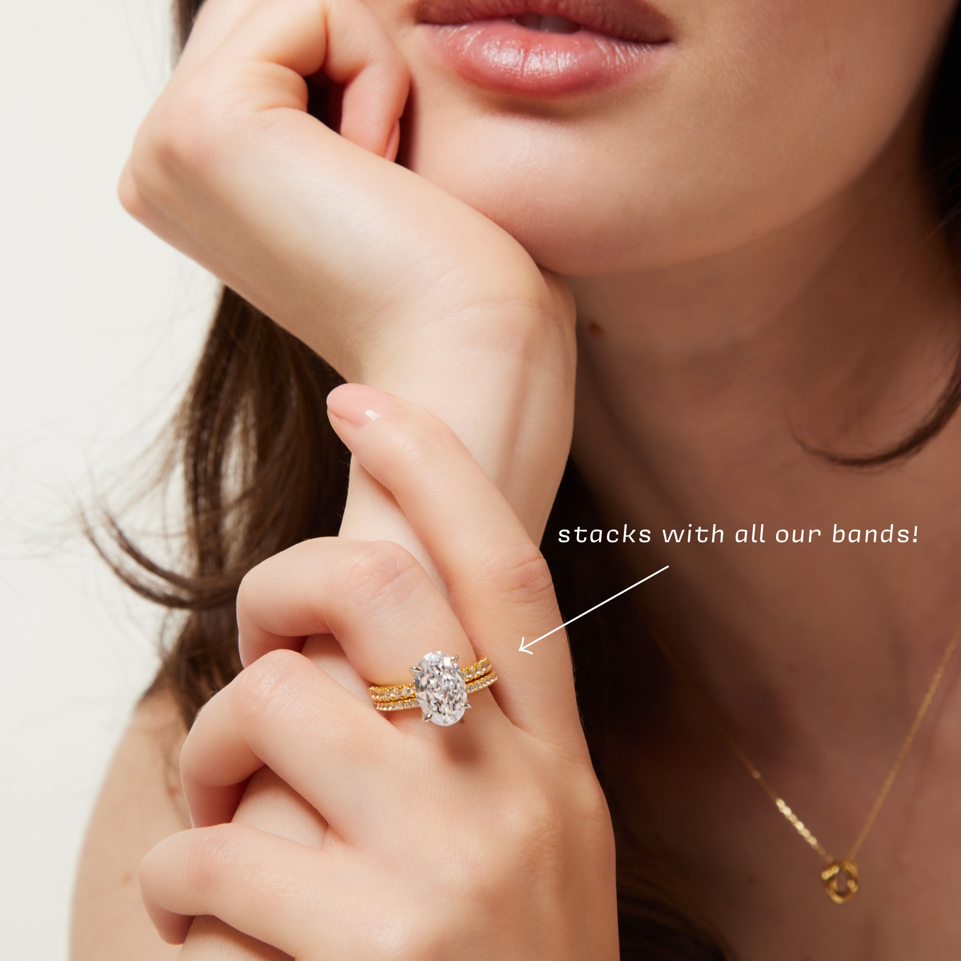 Promise Sparkle Oval Ring