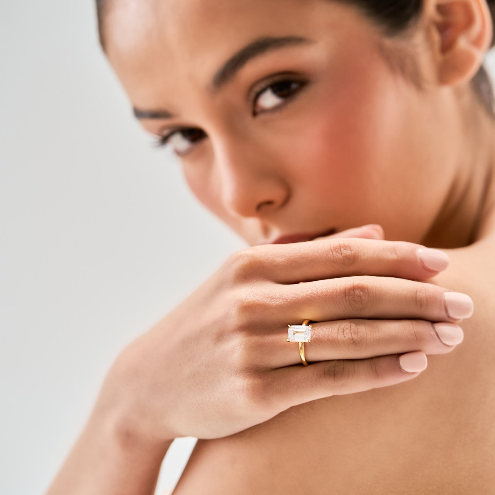 Promise Emerald Solitaire Ring