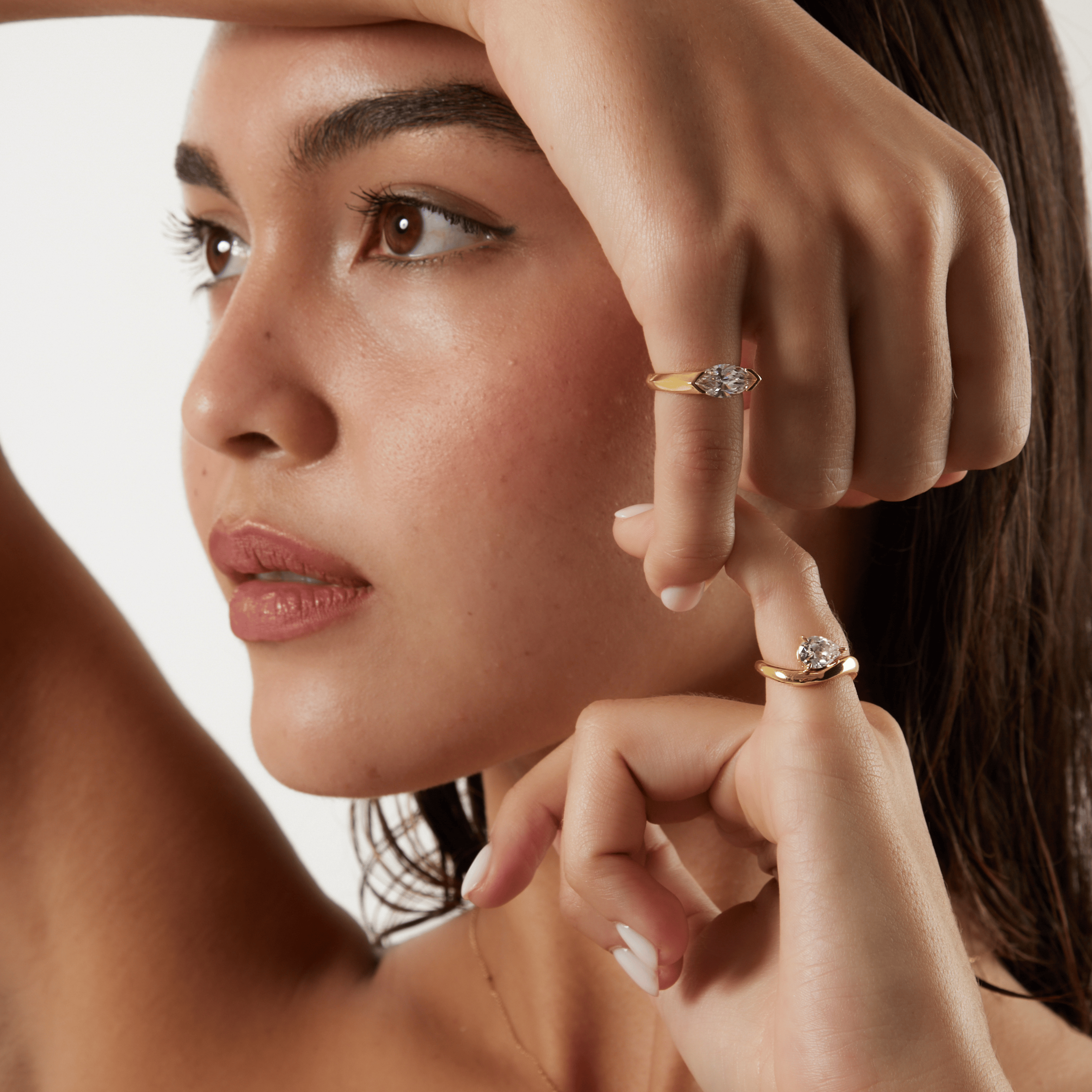 affordable high quality no tarnish pinky rings