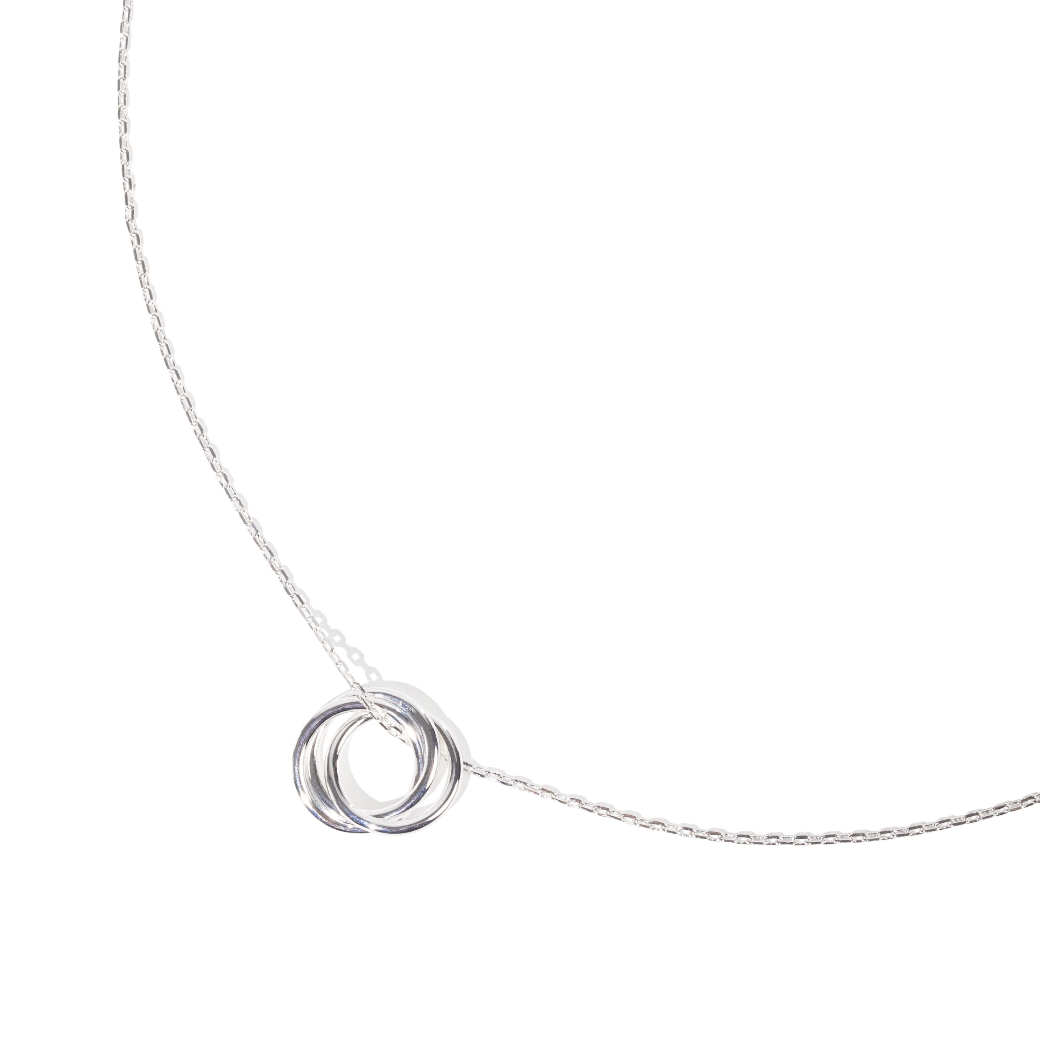 trinity necklace affordable in sterling silver