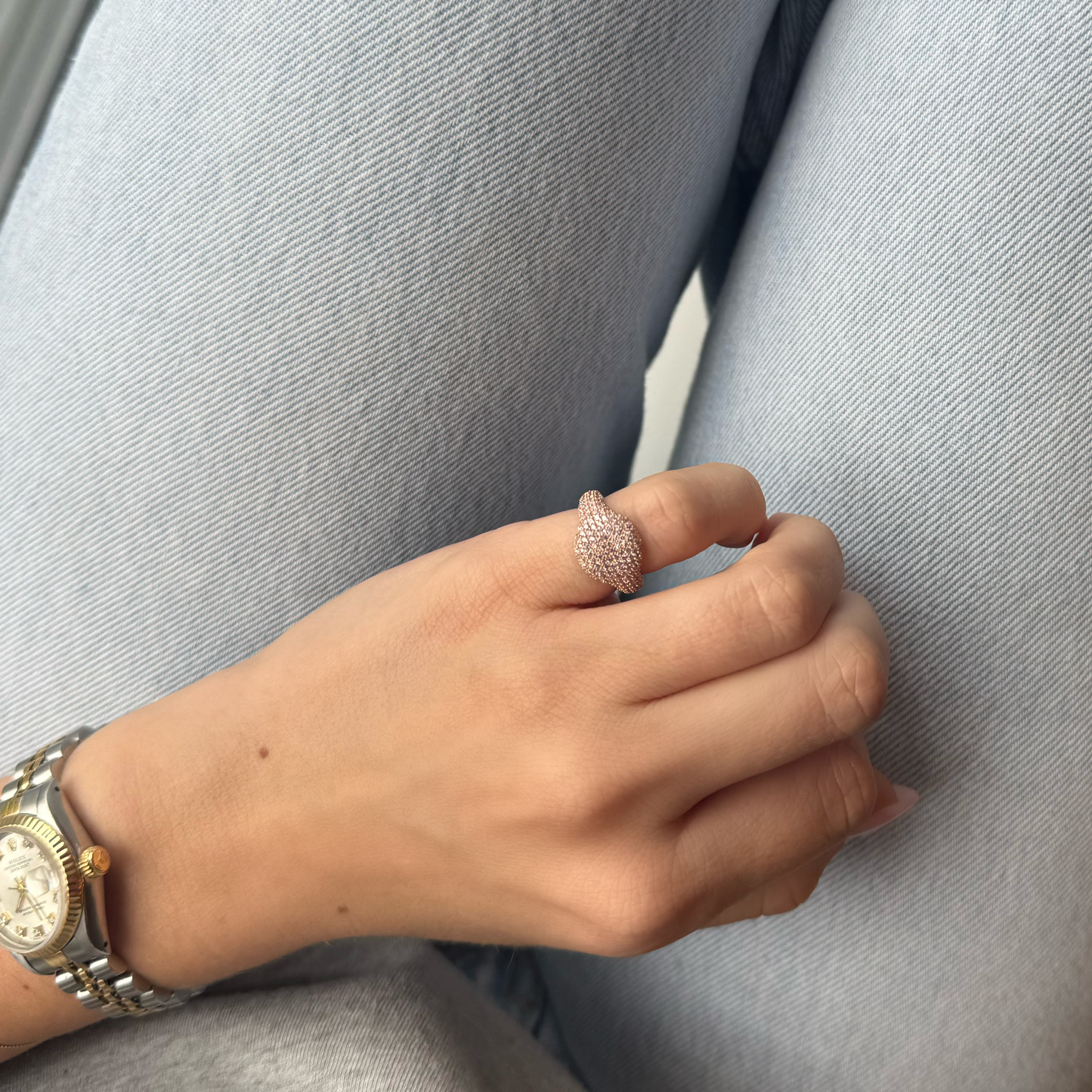 Pavé Pinky Promise Ring