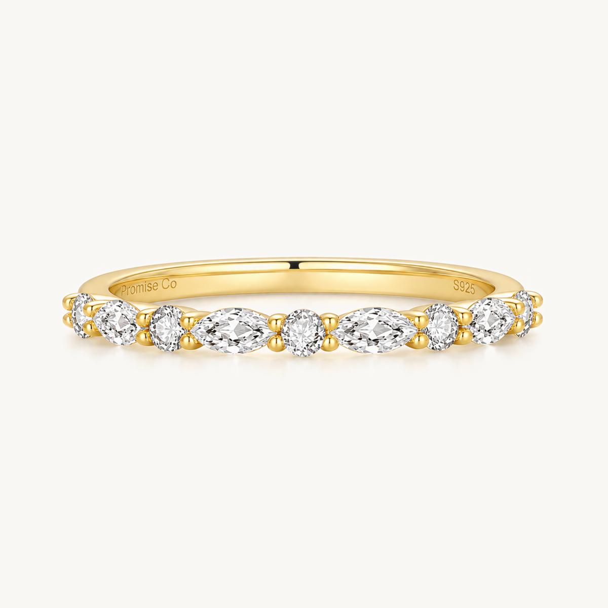 Dainty Promise Ring Band