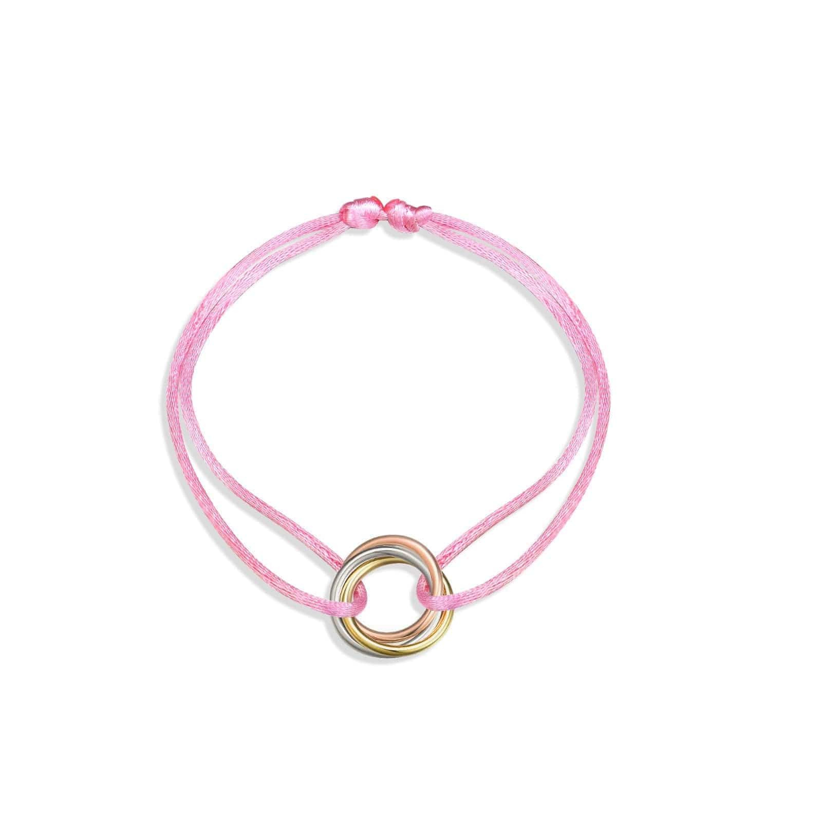 Promise Trinity Silk Cord Bracelet