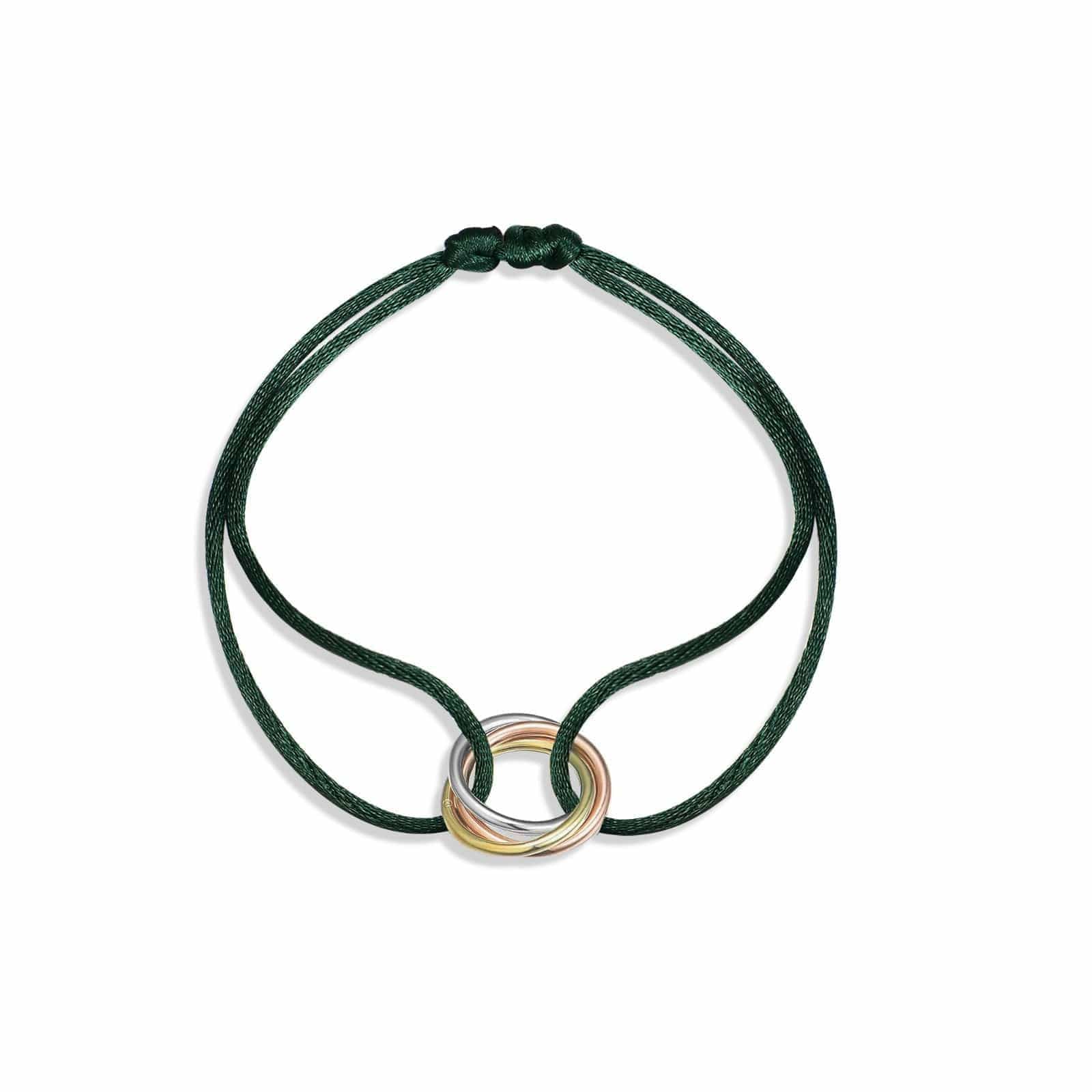 Promise Trinity Silk Cord Bracelet