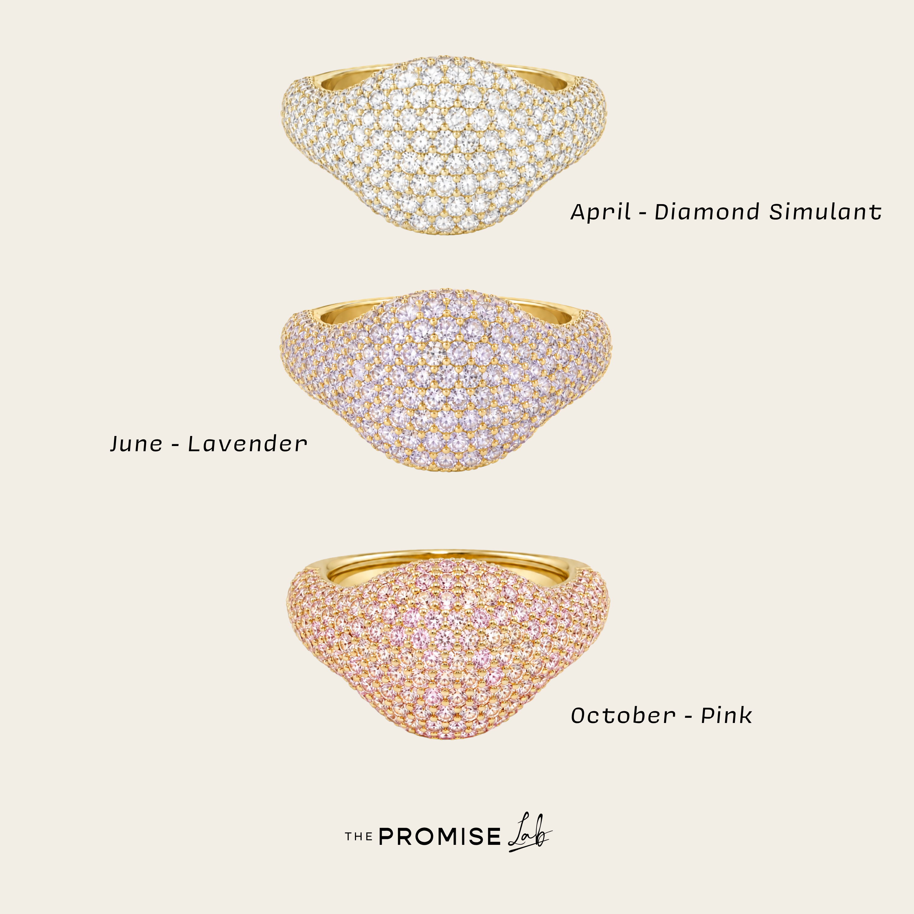 Pavé Pinky Promise Ring