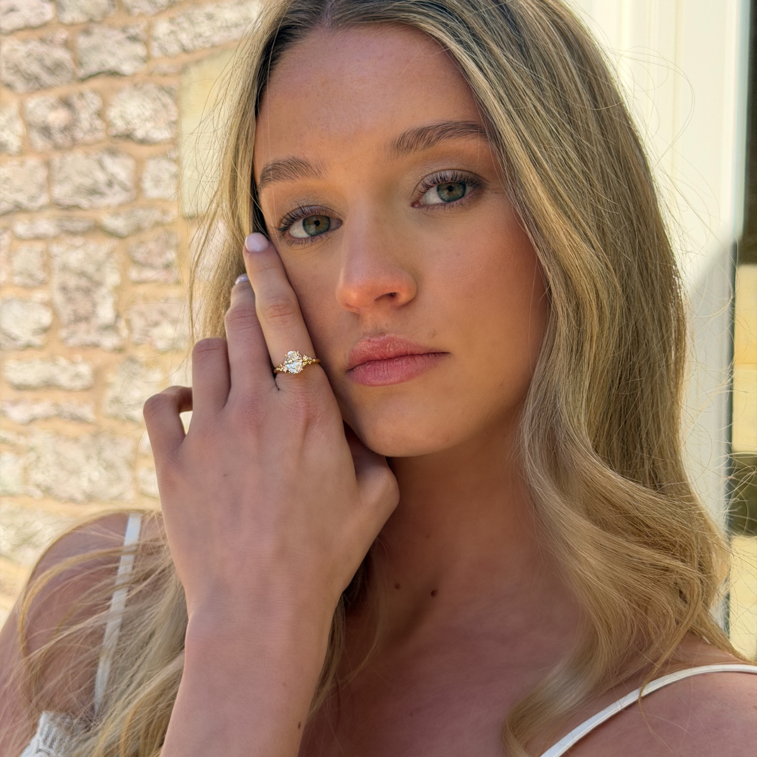 Promise Oval Cluster Ring