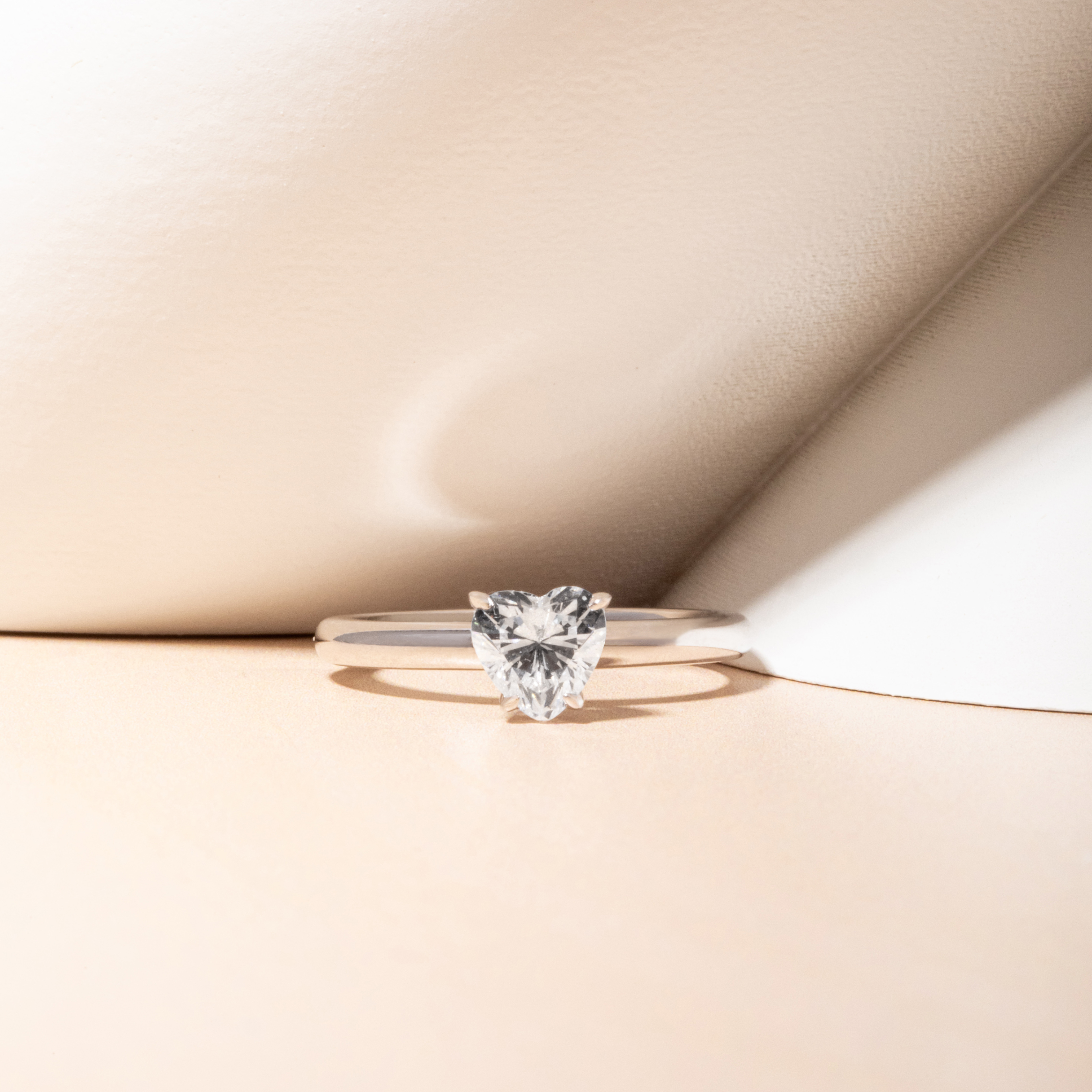 Promise Heart Solitaire Ring