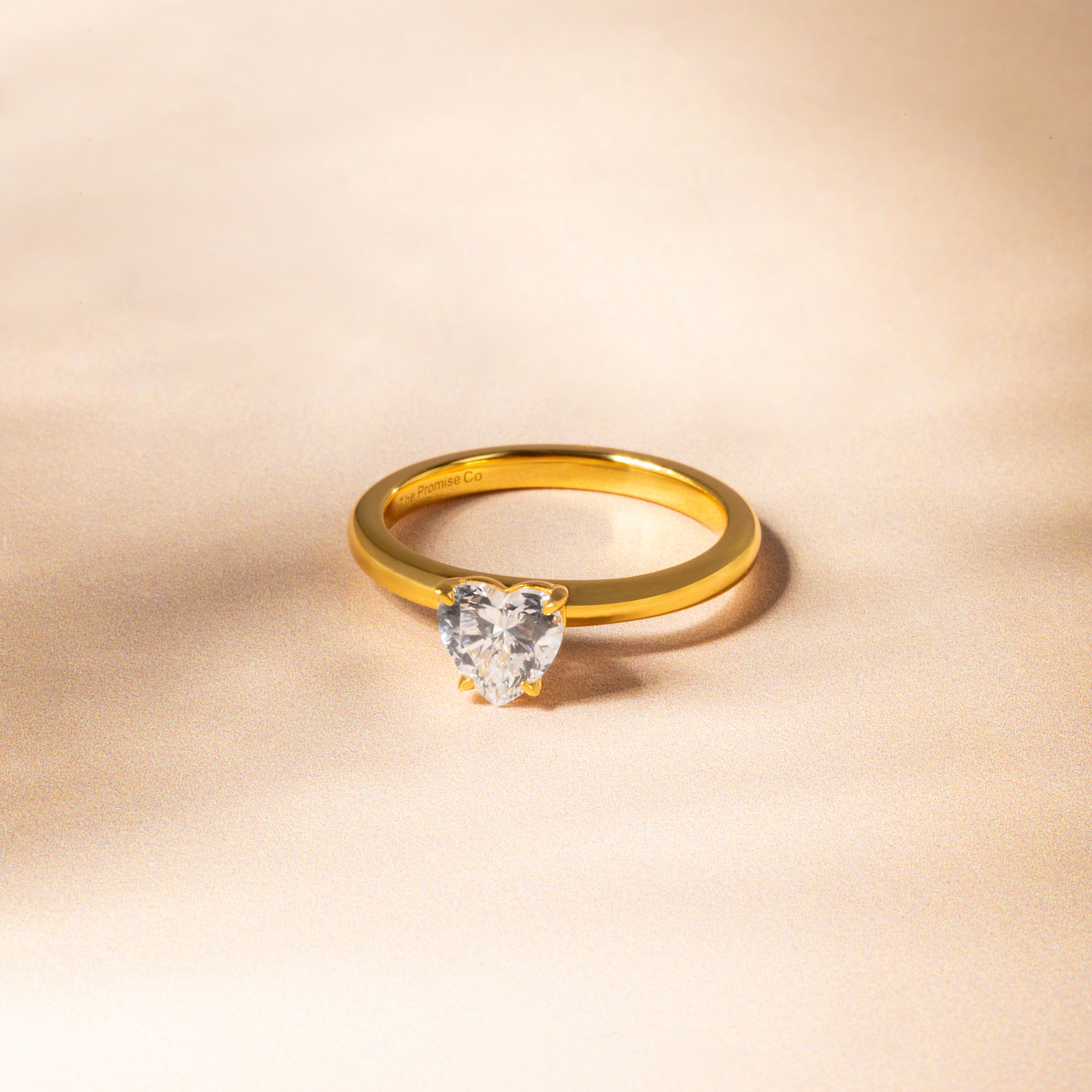 Promise Heart Solitaire Ring