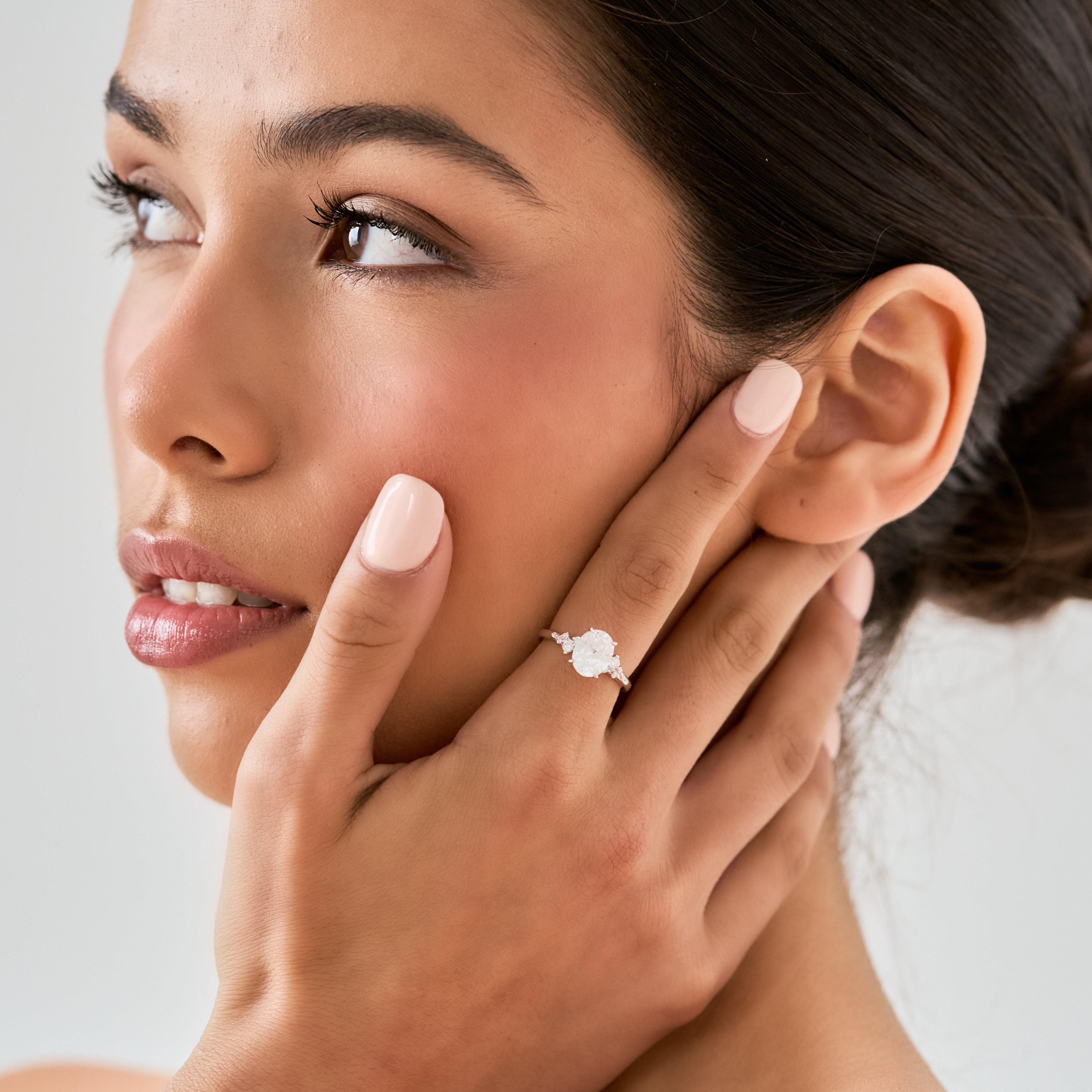 Promise Oval Cluster Ring