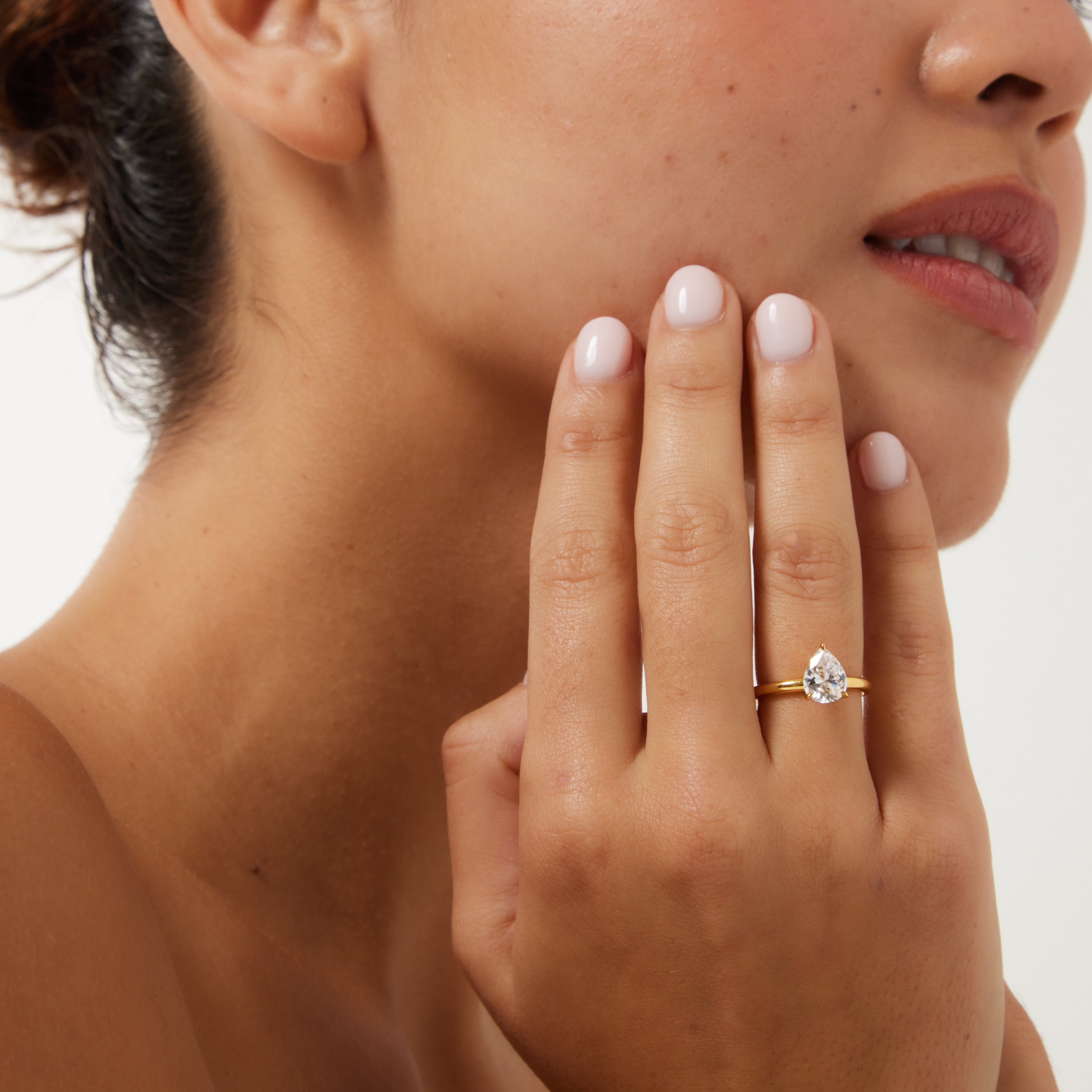 Promise Pear Cut Solitaire Ring