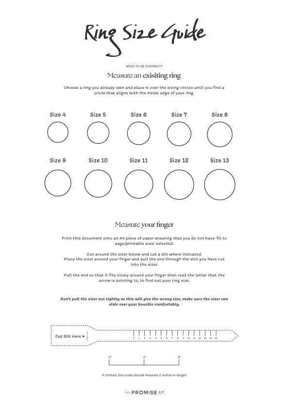 Ring Size Guide Preview